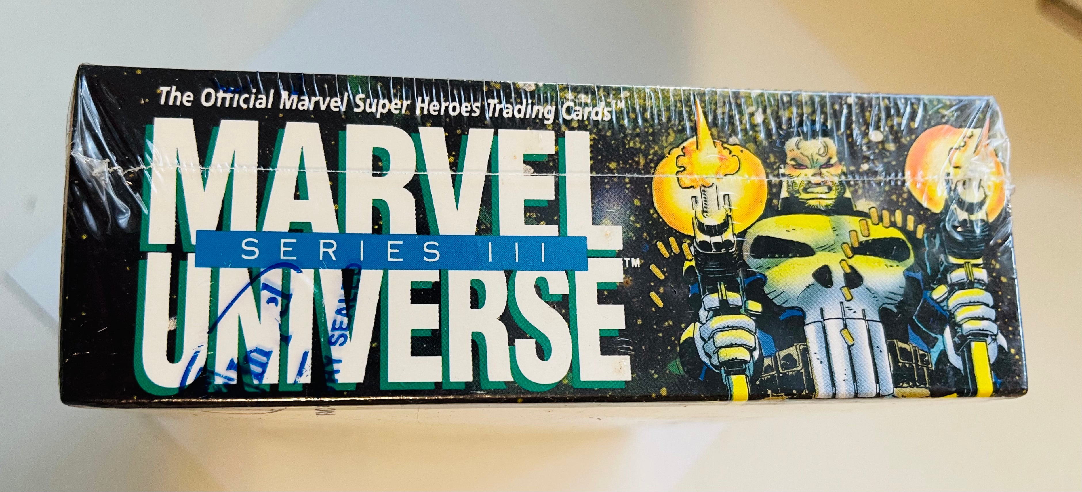 1992 Marvel Universe Series 3 Trading Cards - Factory Sealed Collectible Box | Perfect for Comic Fans & Card Collectors