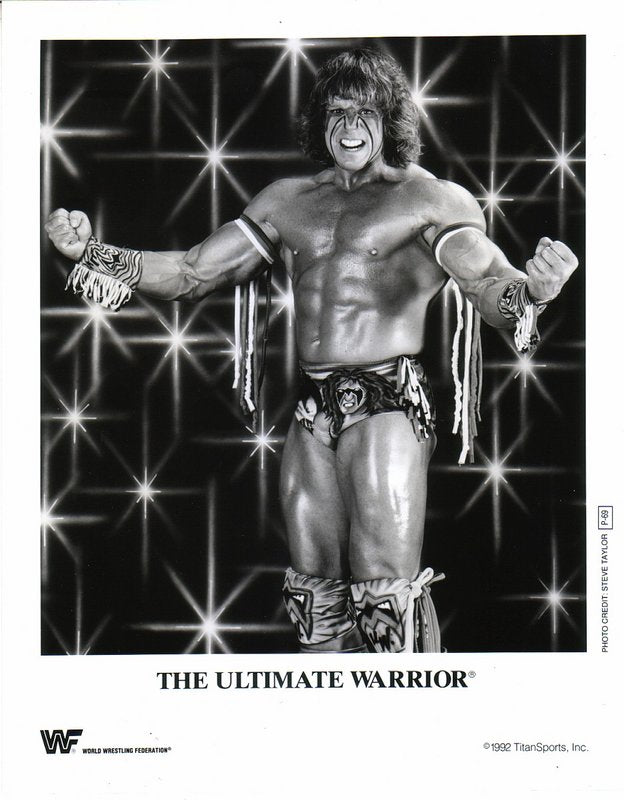 1992 Ultimate Warrior P69c Wrestling Action Figure - Rare Collectible for WWE Fans & Memorabilia Enthusiasts - Perfect for Display, Gifts, and Wrestling Collections