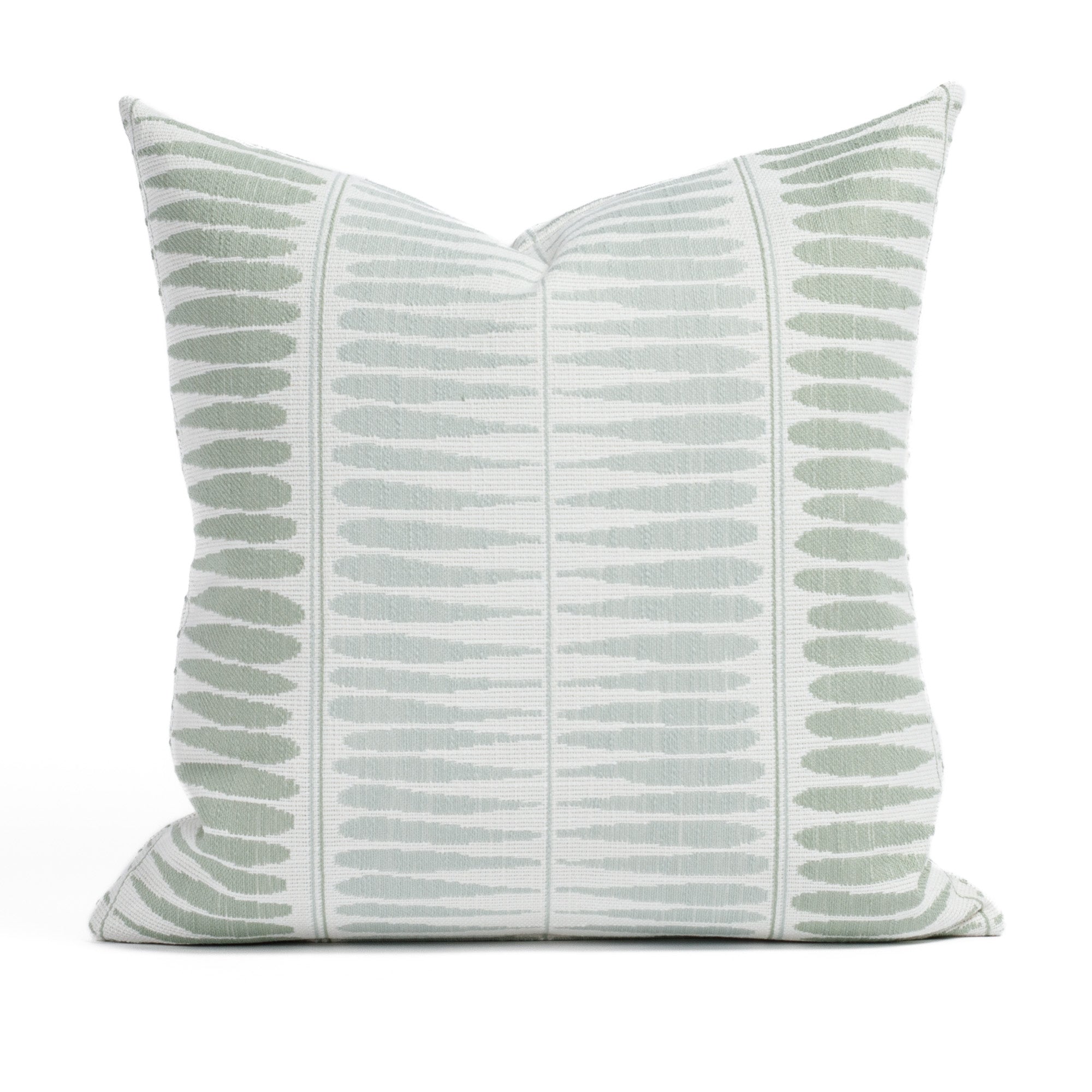 Everly 20x20 Outdoor Pillow - Jade Green Waterproof Decorative Throw Pillow for Patio, Garden, Poolside & Porch - All-Weather Cushion Cover
