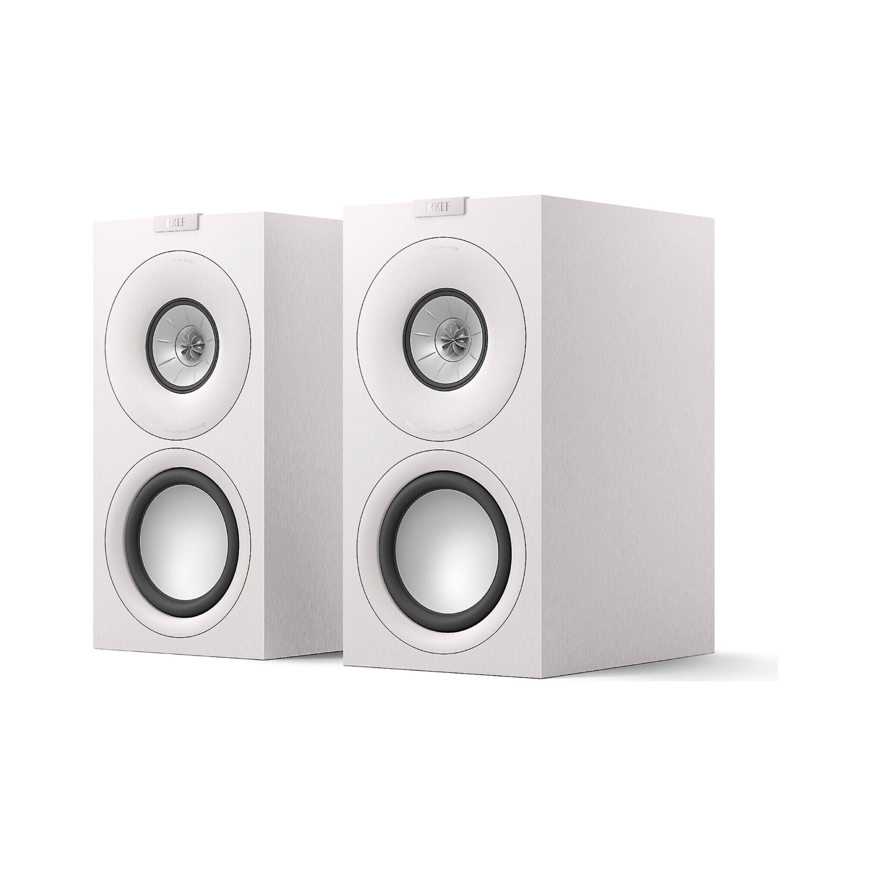 KEF Q Concerto Meta 3-Way Bookshelf Speakers (Pair) - Premium HiFi Audio for Home Theater & Music Listening | Open Box Special