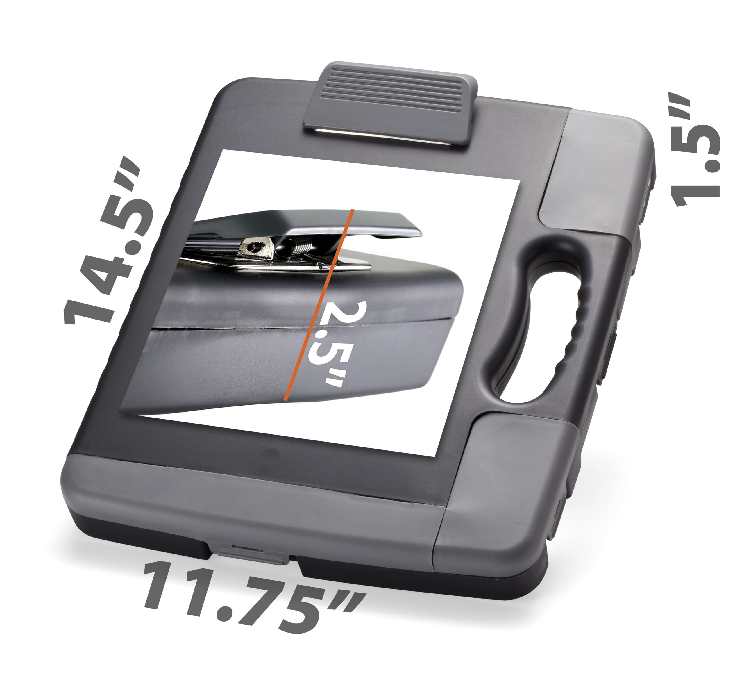 Officemate International 83301 Portable Clipboard Storage Case - Lightweight Document Organizer for Office, School & Travel - Perfect for Business Meetings, Classroom Notes & On-the-Go Professionals