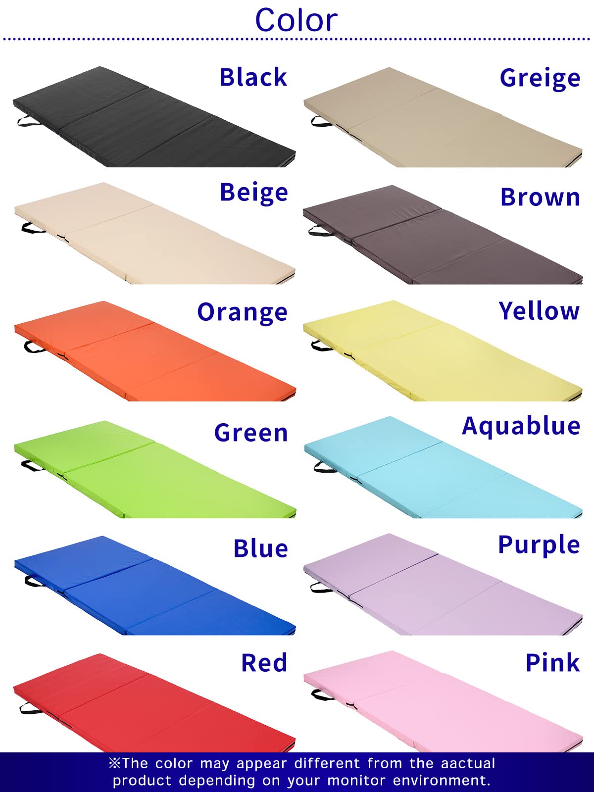 Premium Folding Gymnastics Mat 71