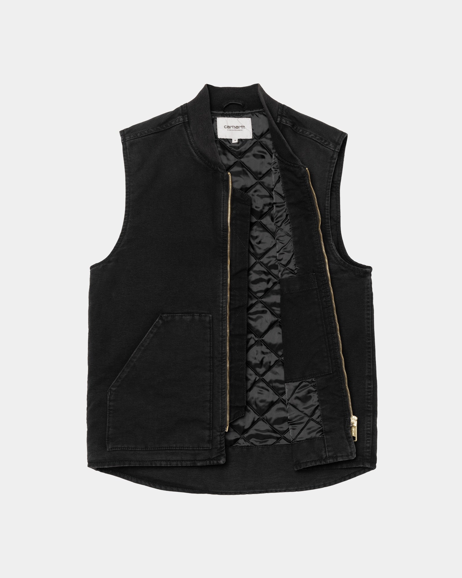 Stone Canvas Black Spring Vest - Lightweight & Stylish for Outdoor Activities, Travel & Casual Wear
