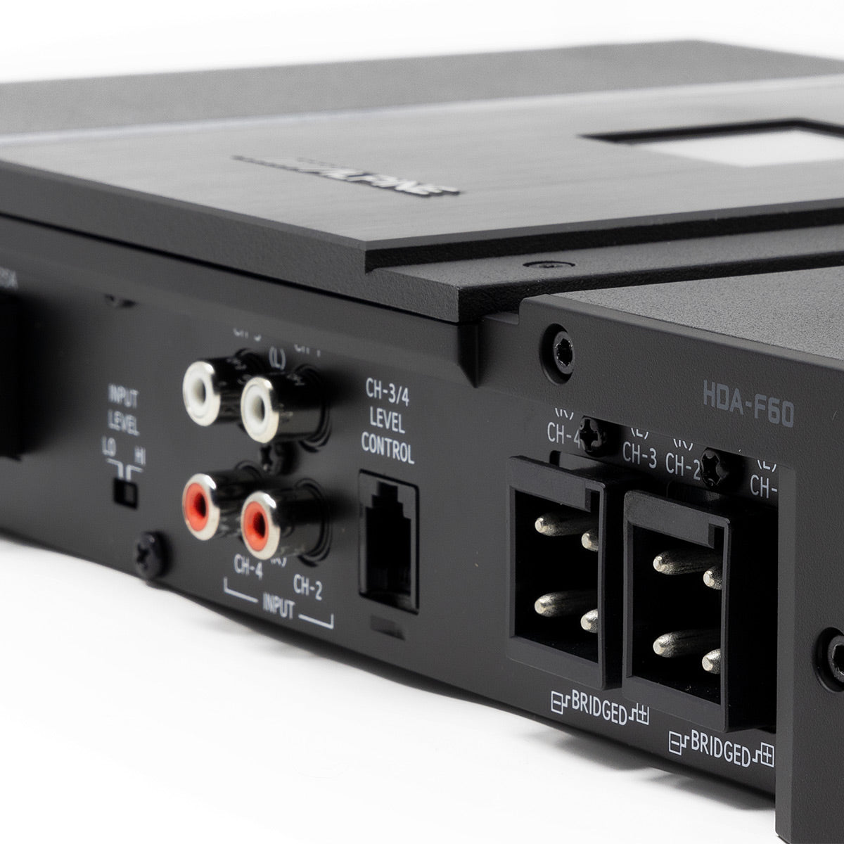 Alpine HDA F60 Status Series 4 Channel Car Amplifier - High Power Audio System for Cars, Trucks & SUVs - Perfect for Upgrading Vehicle Sound System