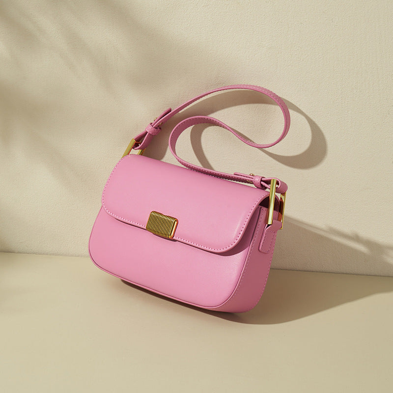 Genuine Leather Crossbody Shoulder Bag for Women - Stylish Tote & Underarm Purse - Perfect for Work, Travel & Everyday Use