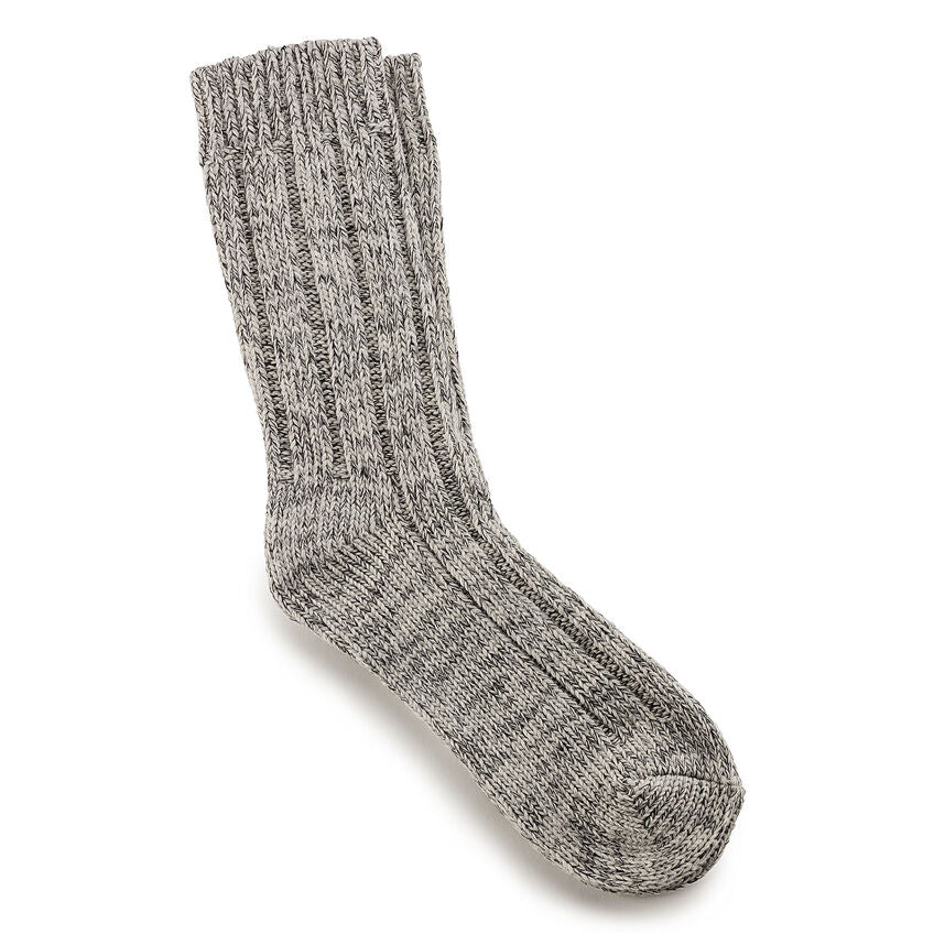 Birkenstock Women's Cotton Twist Socks - Soft Grey Comfort Socks for Sandals & Casual Wear - Perfect for Everyday Use with Birkenstock Shoes