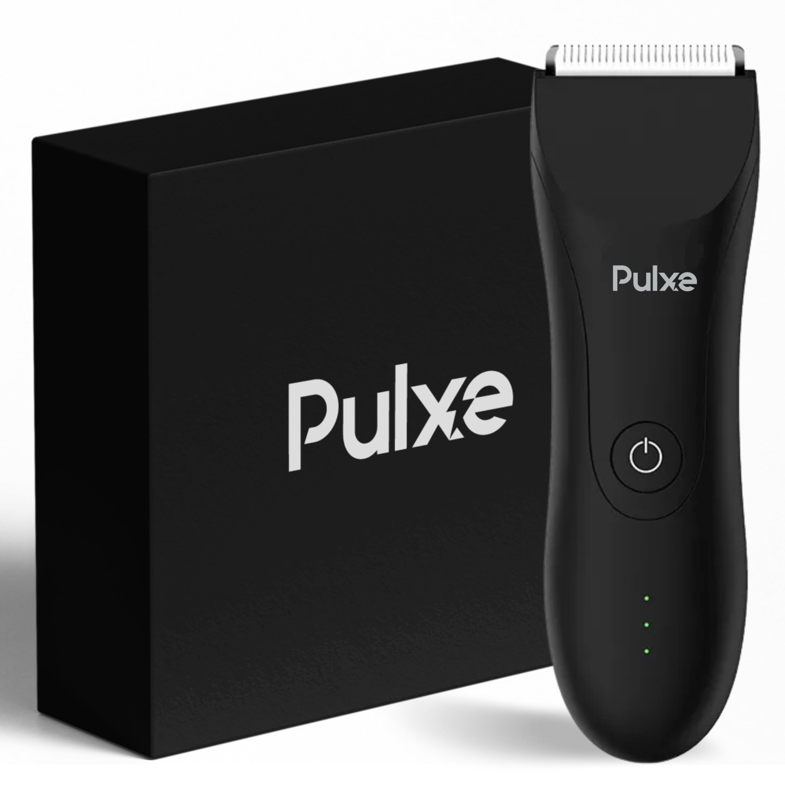 Best Men's Body Hair Trimmer - Waterproof Electric Shaver for Pubic, Chest & Back Hair - Manscaping Grooming Kit for Men & Women - Perfect for Travel, Gym & Home Use