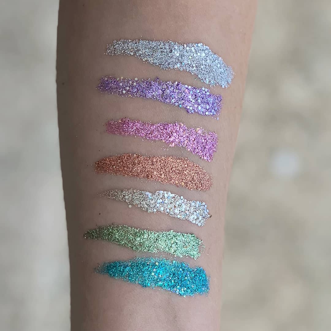 Supernova Glitter Creme - 15g Metallic Body Paint Jar by Amerikan Body Art | Perfect for Festival Makeup, Face Painting & Costume Design