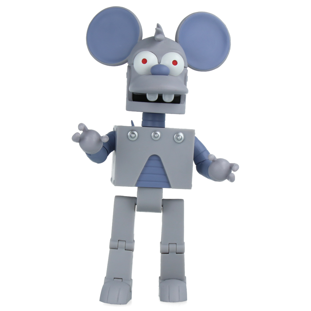 The Simpsons Robot Itchy Action Figure - Collectible Toy for Fans, Display & Play | Perfect for Home Decor, Gifts & Simpson Memorabilia Collections