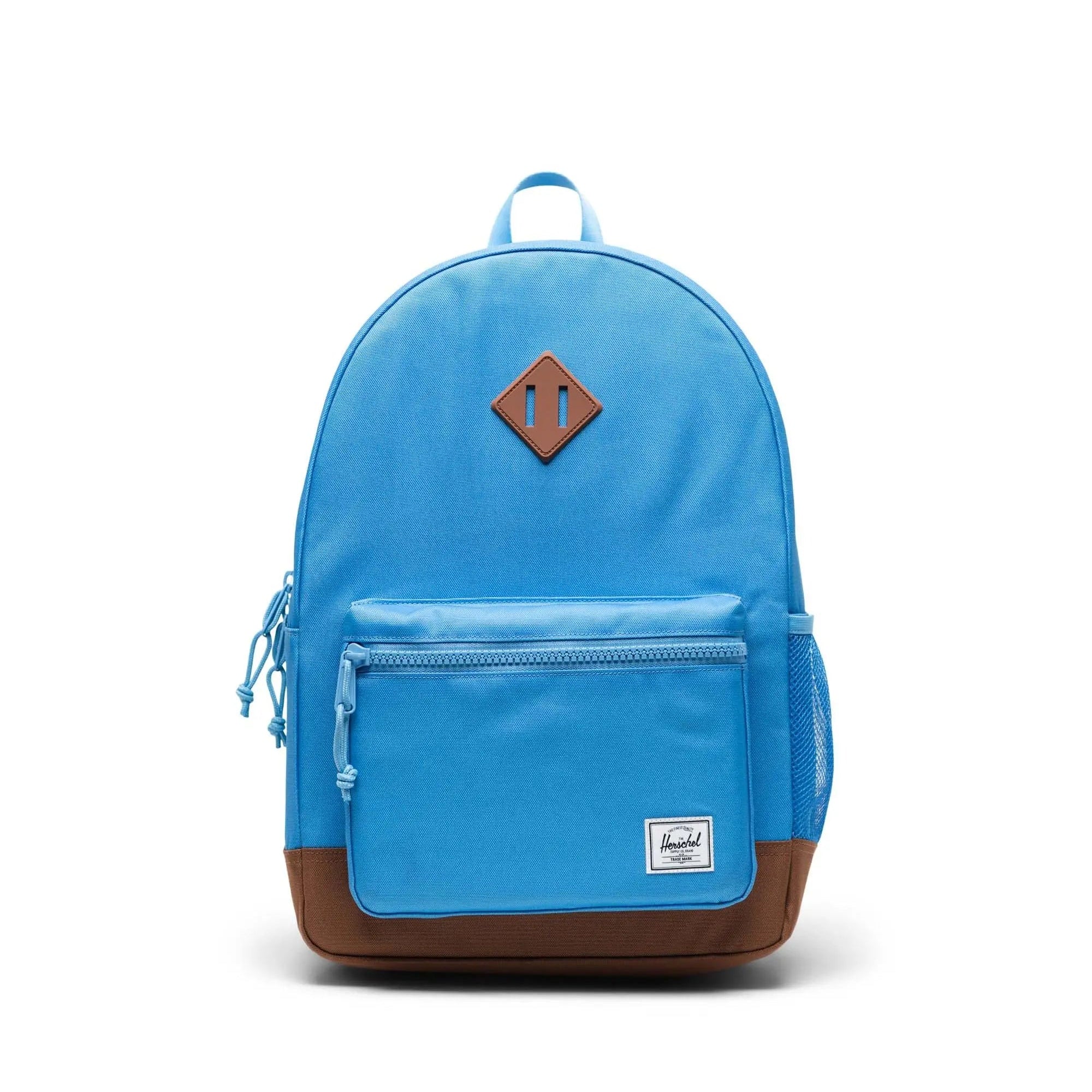 Herschel Azure Blue Heritage Youth Backpack - Lightweight School Bag for Teens, Water-Resistant Daypack for Travel & College - Perfect for Books, Laptop & Daily Essentials