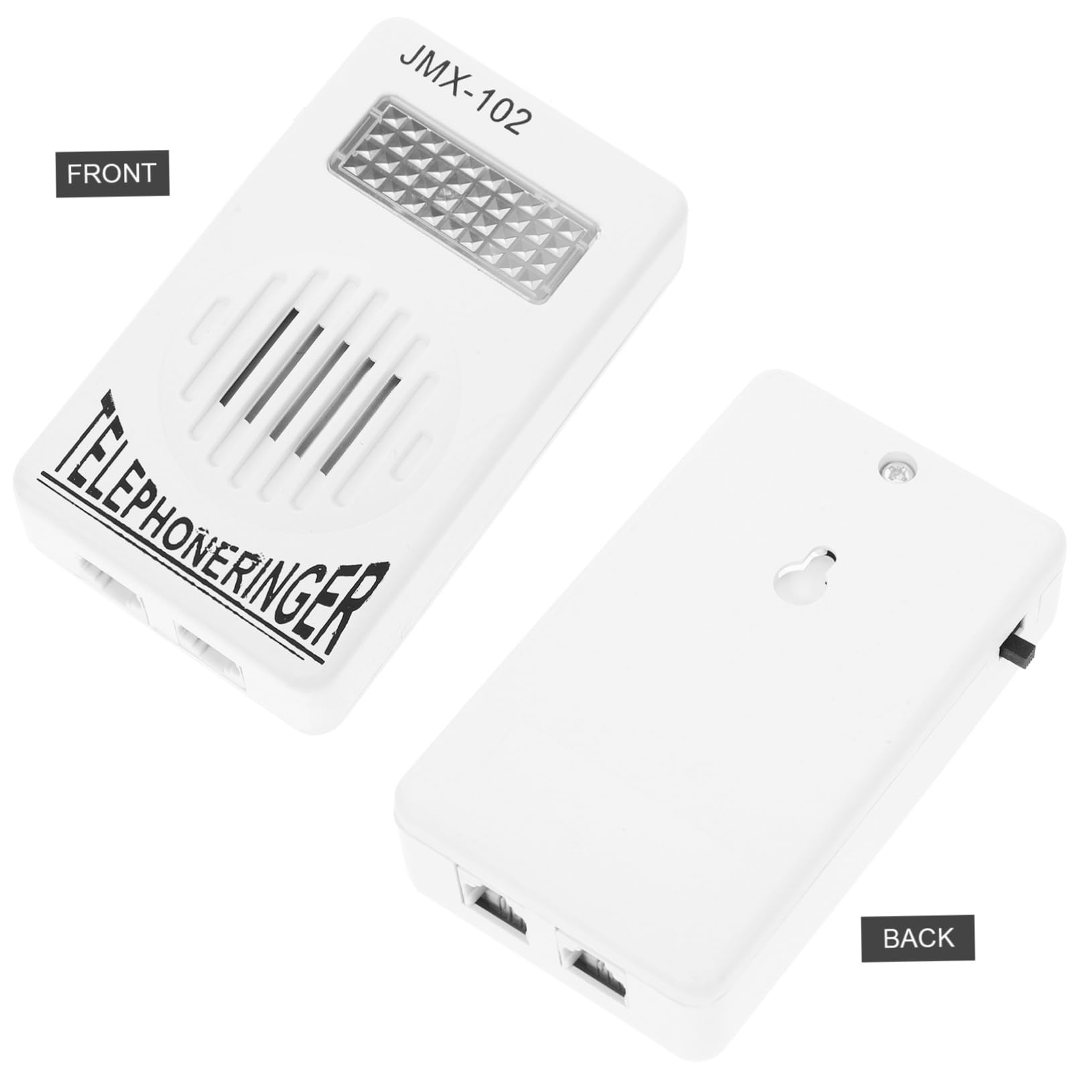Veemoon Landline Phone Ring Amplifier - Boost Call Volume for Louder Ringer | Hearing Aid Device for Elderly & Hard of Hearing | Home & Office Use