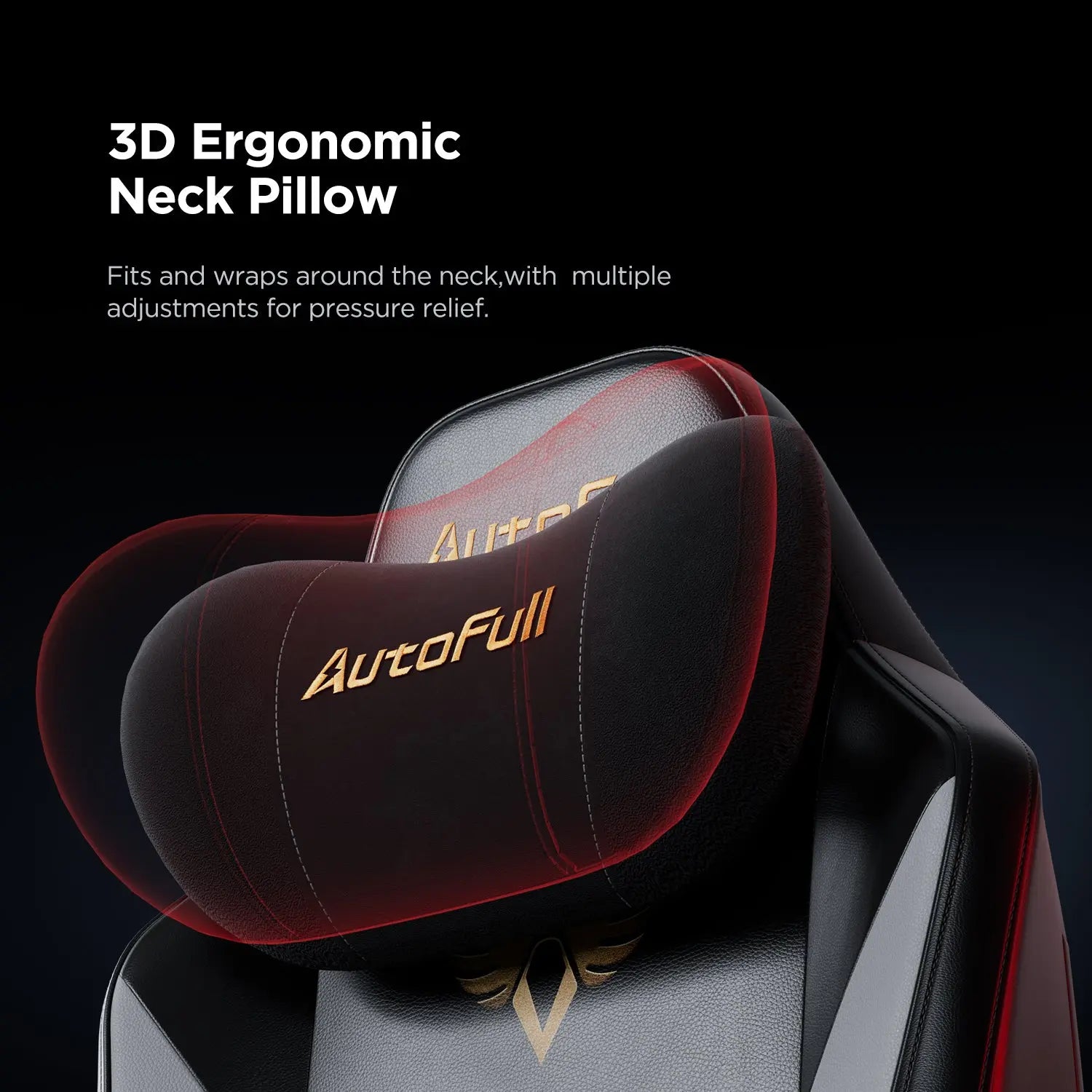 AutoFull M6 Pro Ergonomic Gaming Chair with Lumbar Support - High Back Racing Style for PC, Office, and Esports - Adjustable Height & Reclining for Ultimate Comfort
