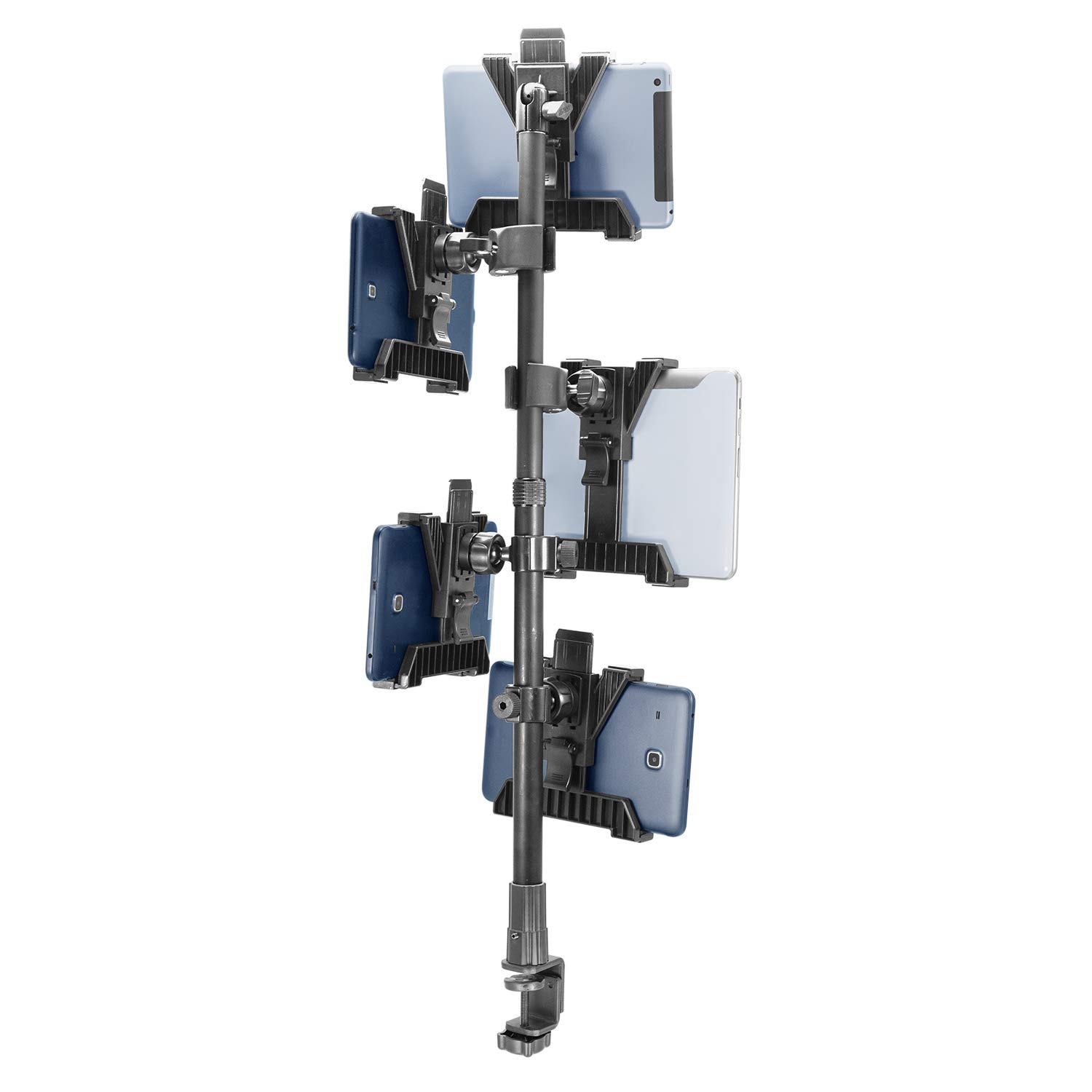 iBOLT TabDock POS Tablet Stand Mount with 5 Tablet Holders - Compatible with 7-10 Inch Tablets for Delivery Apps (DoorDash, Uber Eats, Postmates) - Perfect for Restaurants, Retail Stores & Food Delivery Businesses