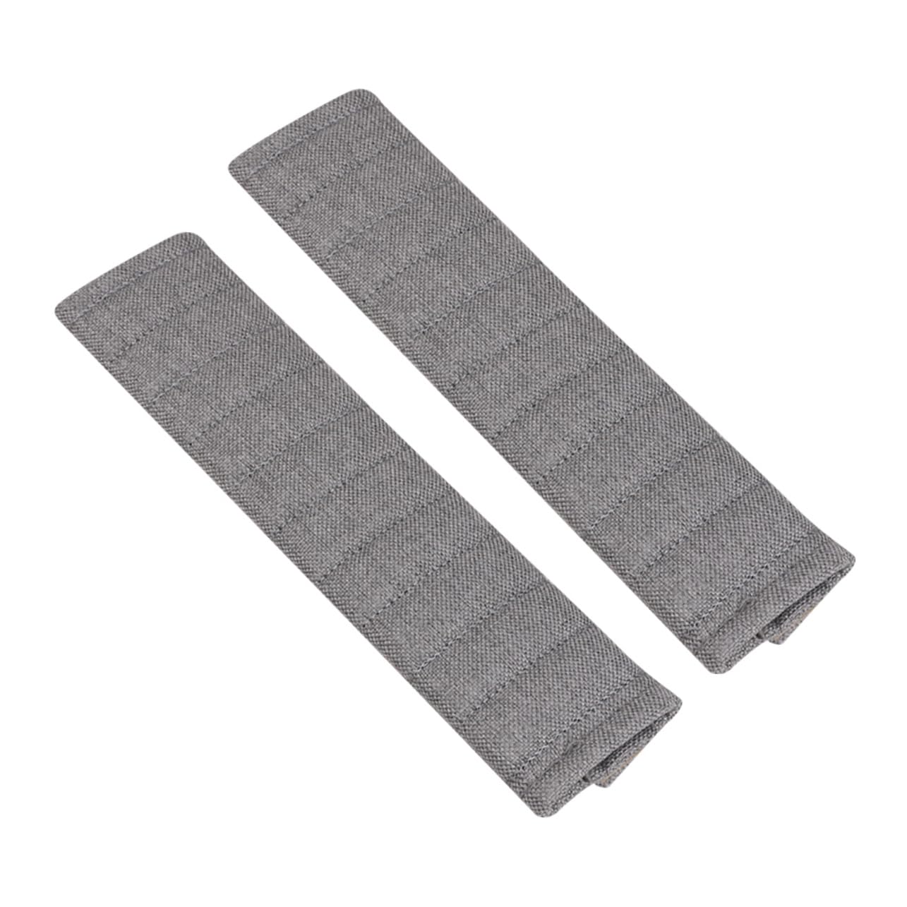 iBasenice 2-Pack Universal Seat Belt Covers for Adults & Kids - Soft Car Seatbelt Protectors with Leash Attachment, Safety Harness Extender for Child Car Seats - Perfect for Road Trips, School Runs & Family Travel