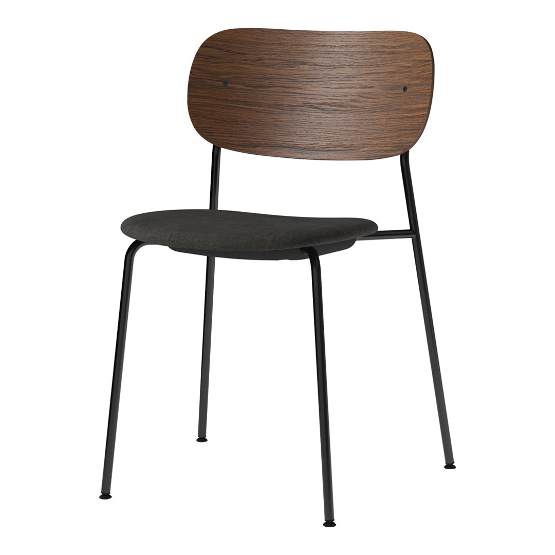 Stackable Upholstered Dining Chairs - Modern Comfort for Home, Office & Restaurant Use