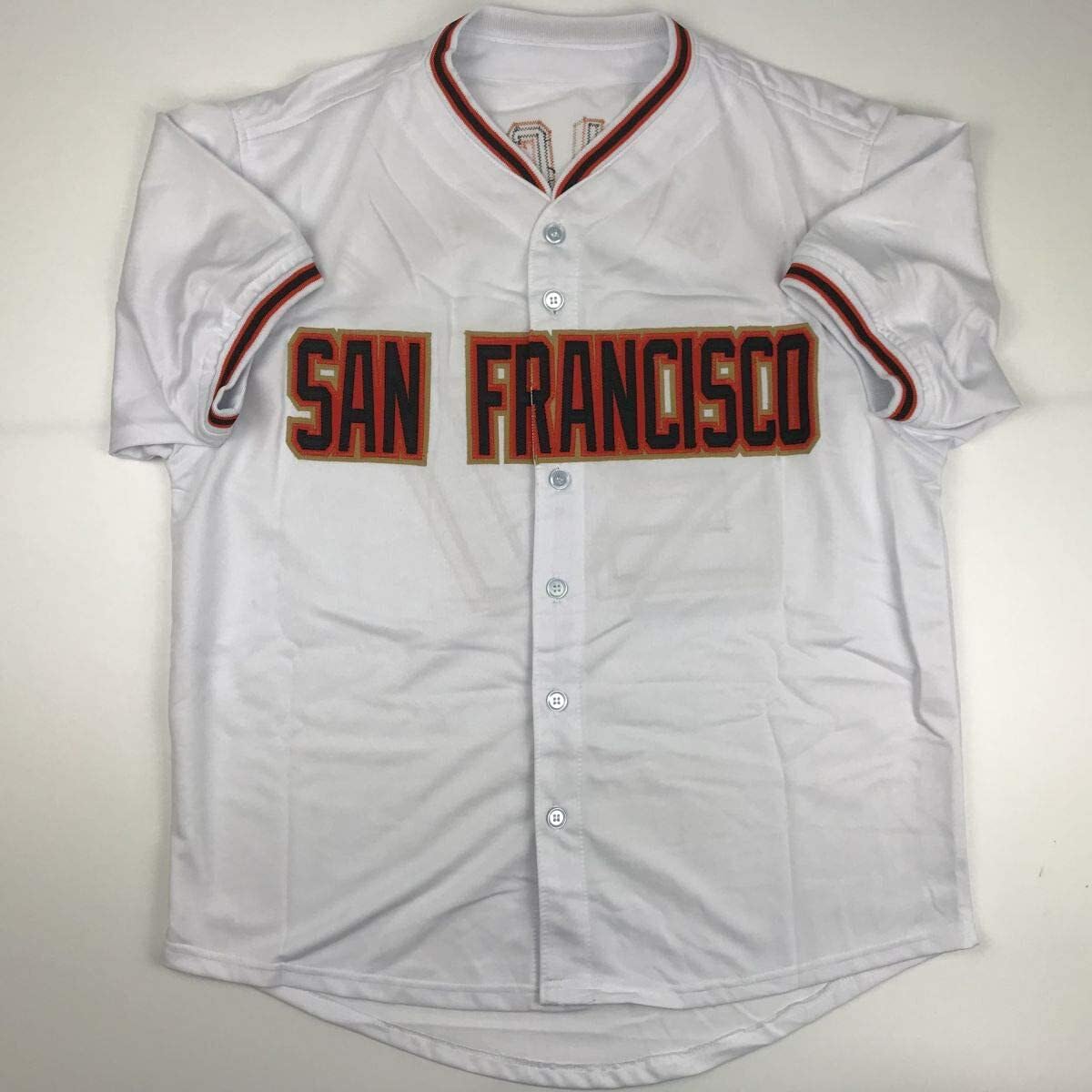 Authentic Autographed Juan Marichal San Francisco Giants White Baseball Jersey with JSA COA - Perfect for Sports Memorabilia Collectors and Baseball Fans Display