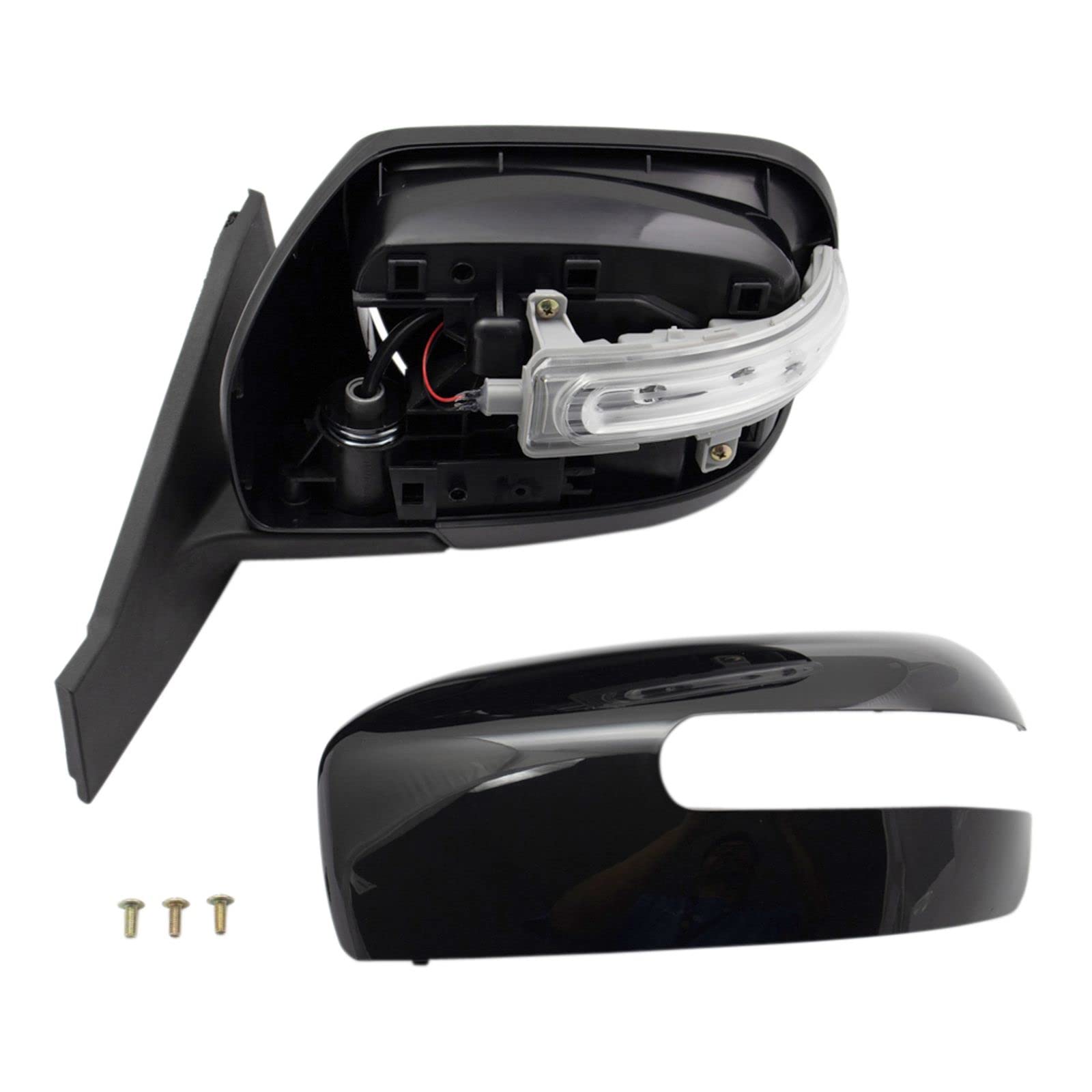 2012-2015 Mazda 5 Left Side Driver Mirror Replacement - OEM Fit MA1320211 - Perfect for Parking Safety & Blind Spot Visibility