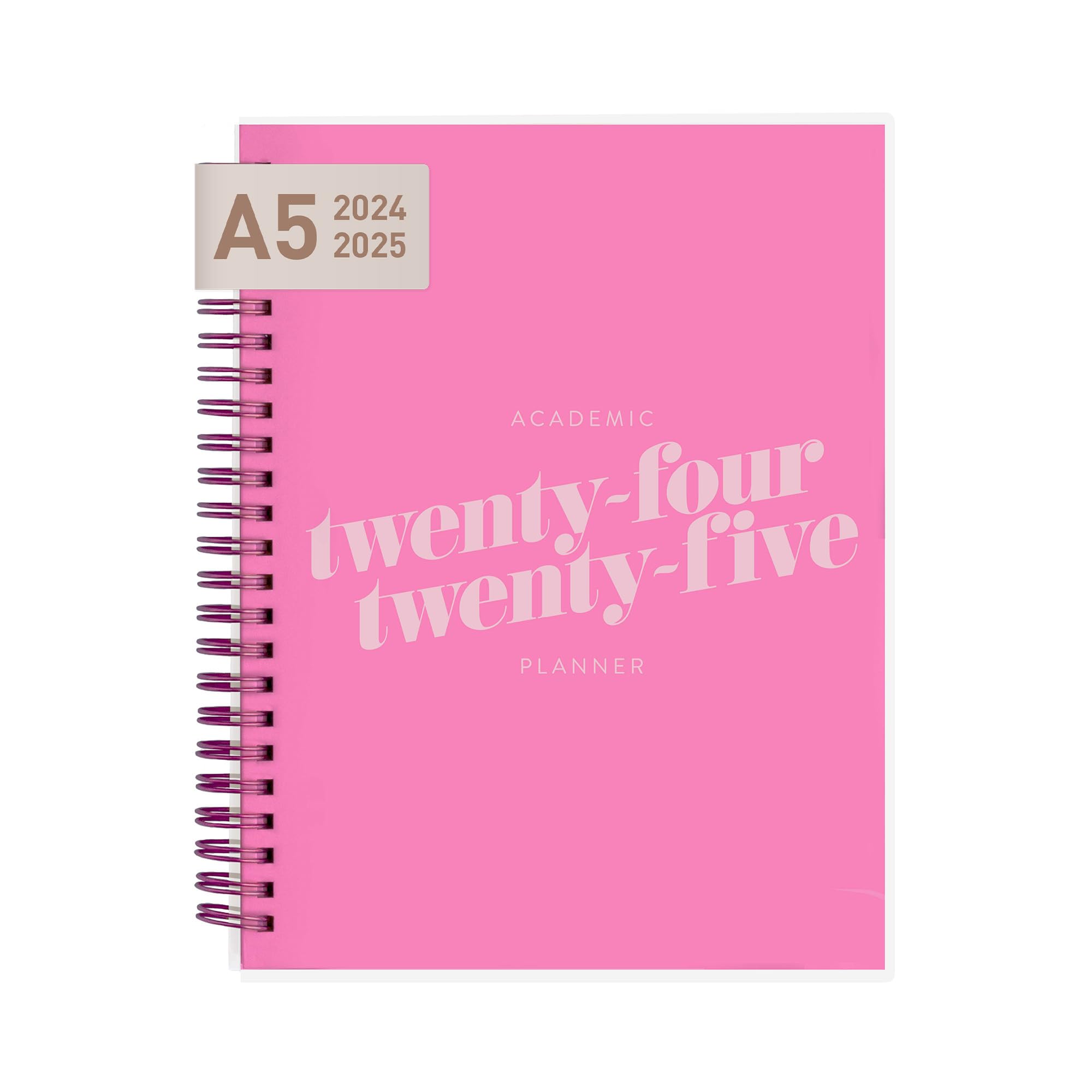 2024-2025 Riley's Academic Planner - 18-Month Weekly & Monthly Organizer with Durable Cover, Notes Pages & Twin-Wire Binding (8.3