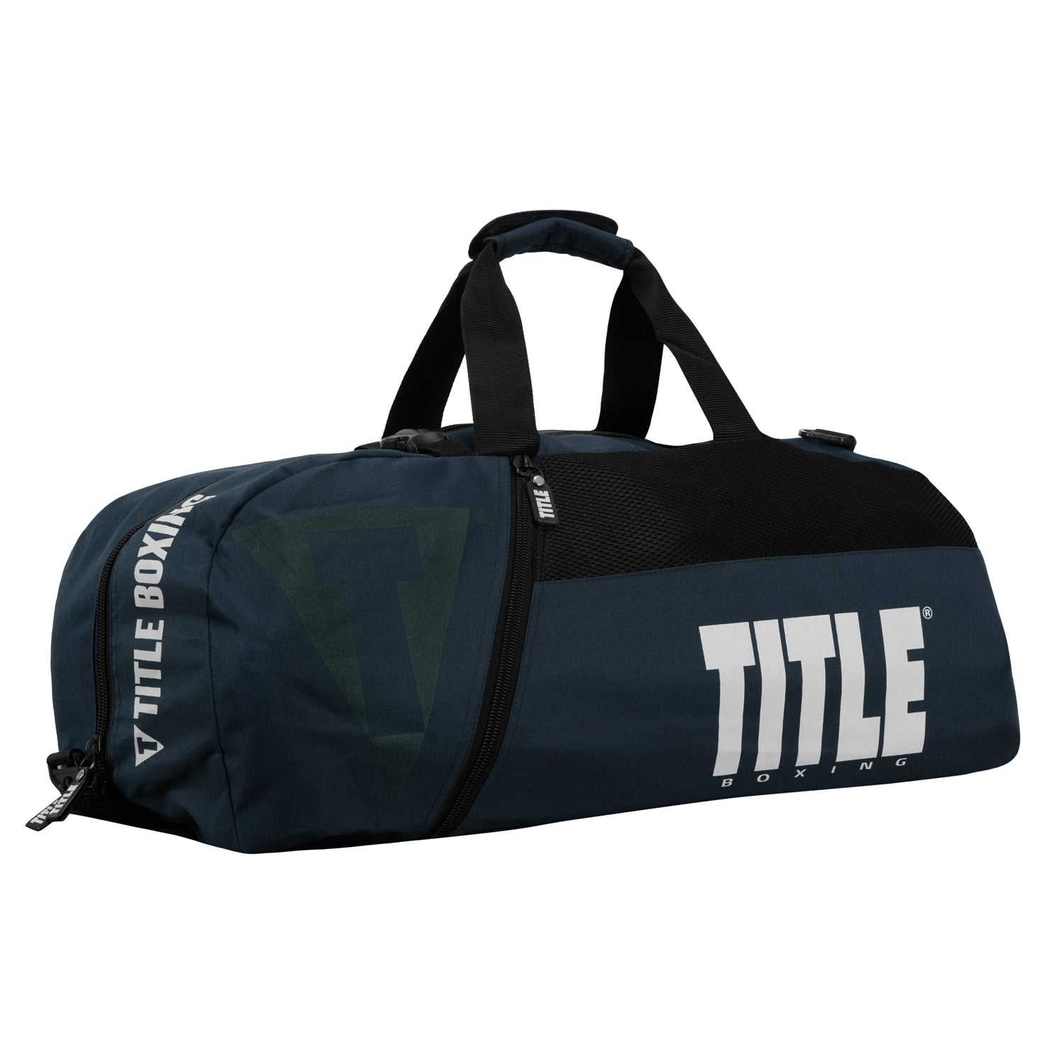 TITLE Boxing Champion Sport Bag & Backpack - Durable Gym Duffel for MMA, Kickboxing & Training - Perfect for Fighters, Athletes & Fitness Enthusiasts