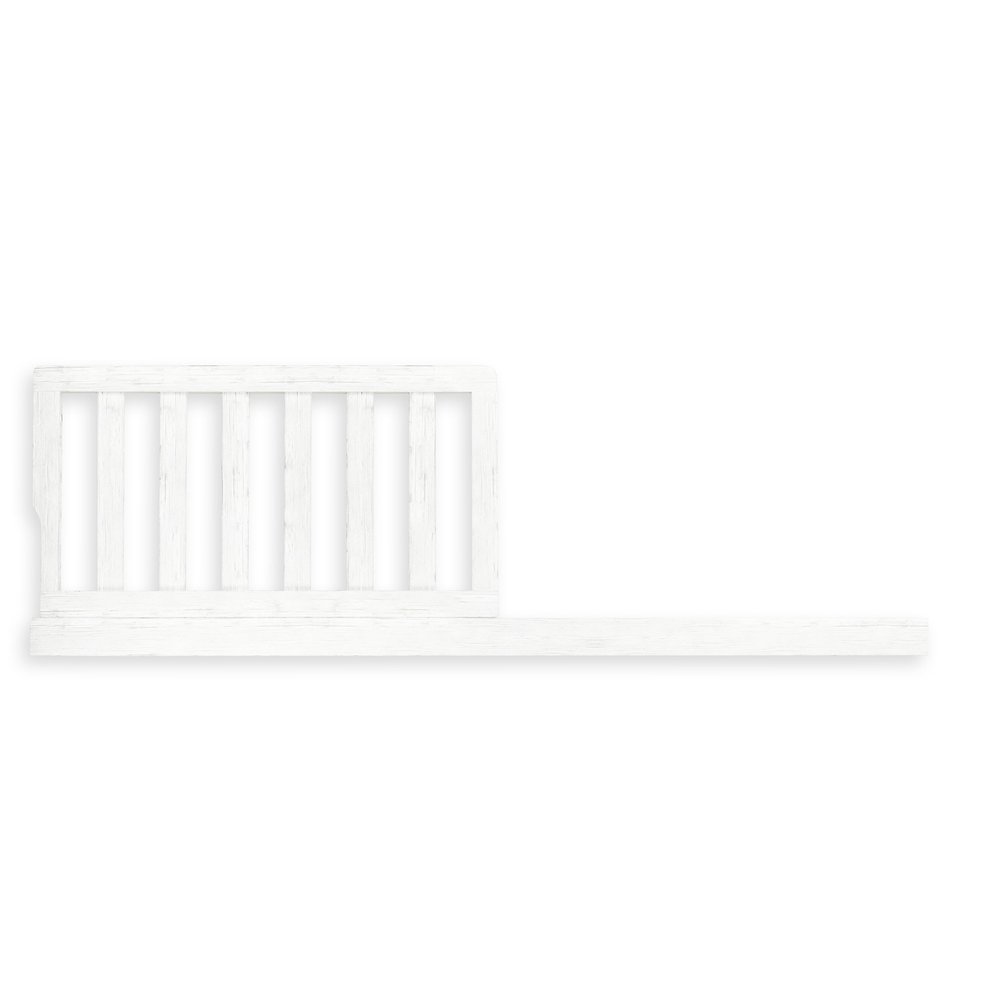 Evolur Toddler Rail - Adjustable Safety Bed Rail for Toddler Beds, White - Perfect for Transitioning from Crib to Big Kid Bed, Prevents Falls & Enhances Sleep Safety