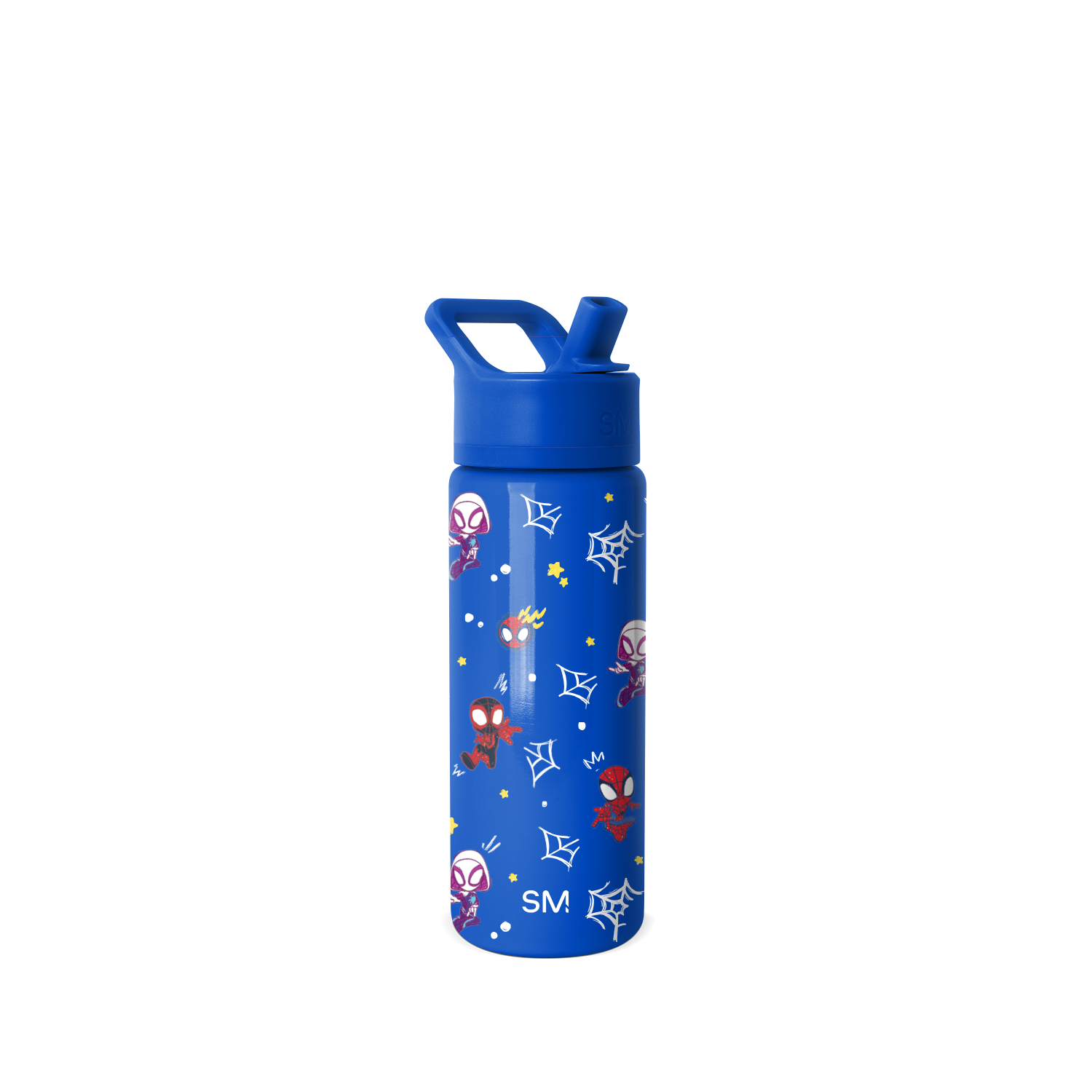 Summit Kids Water Bottle with Straw Lid - BPA Free, Leak Proof, Insulated Stainless Steel Bottle for School, Sports & Outdoor Activities