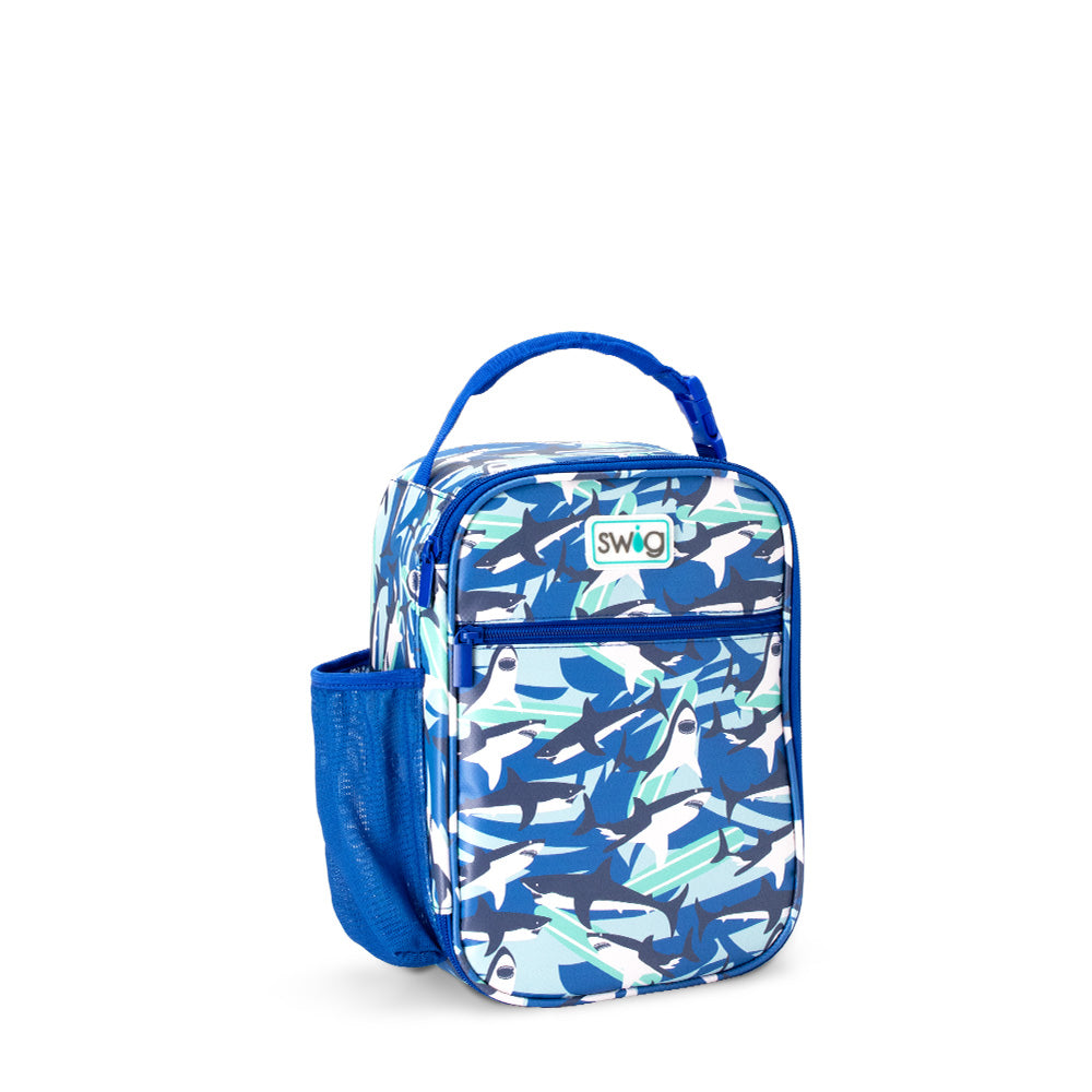 Shark Fin Boxxi Lunch Box Set - Insulated Bento Box for Kids & Adults - Perfect for School, Work, Picnics & Travel