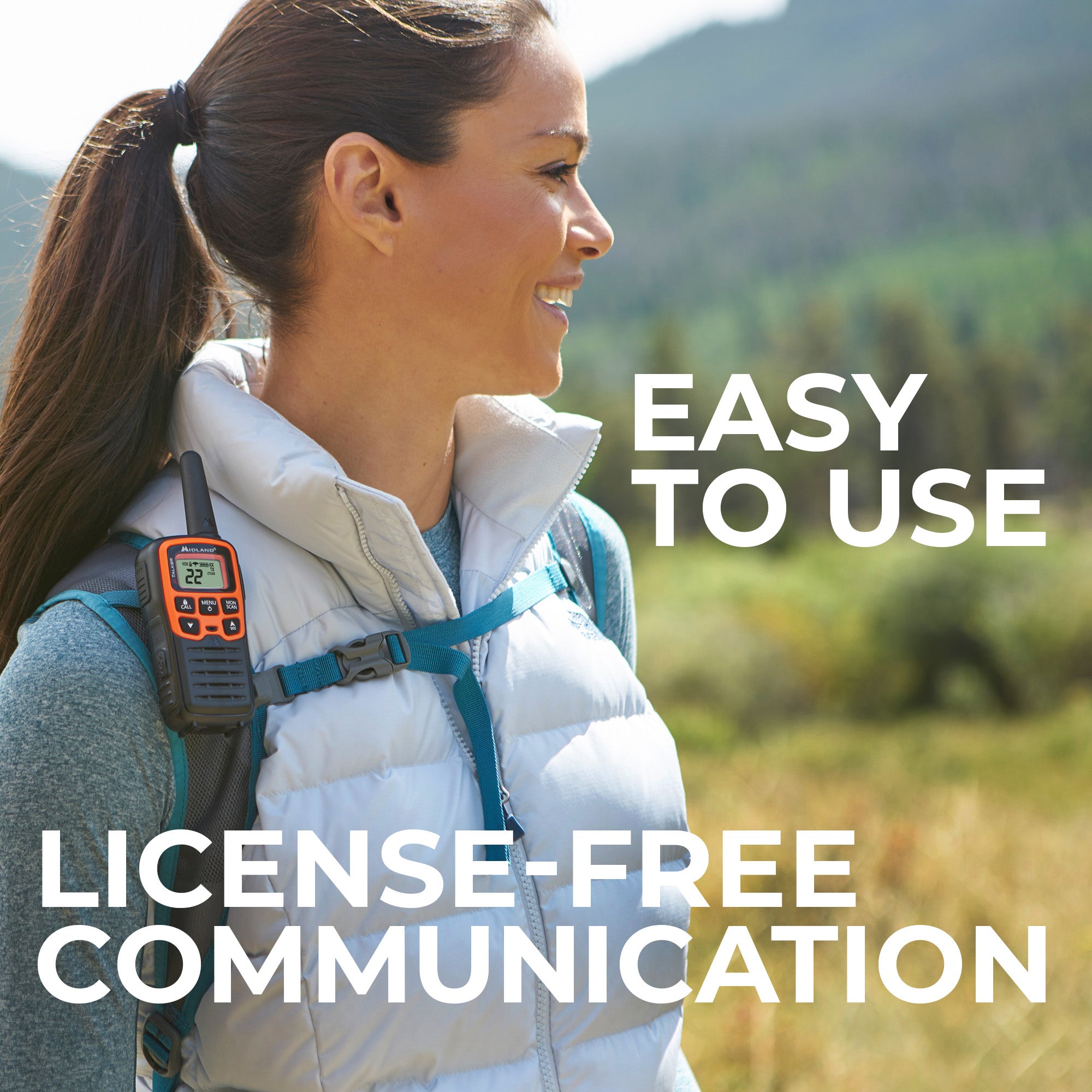 T51 X Talker® FRS Walkie Talkie 2 Pack - Long Range 2-Way Radios with 22 Channels & Privacy Codes - Ideal for Outdoor Adventures, Hiking, Camping & Family Communication
