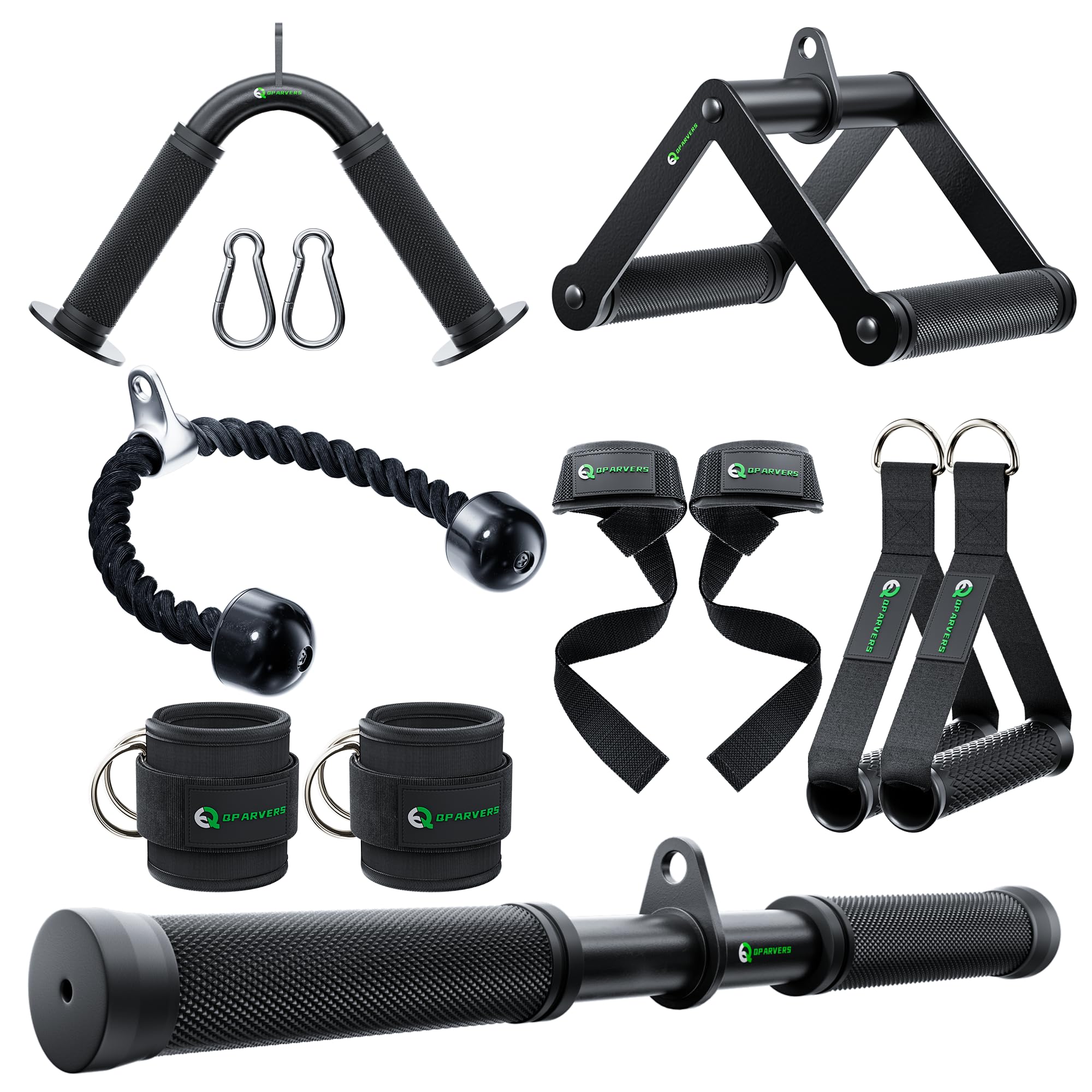 Lat Pulldown Attachment for Cable Machine - Durable Home Gym Accessories for Strength Training & Back Workouts | Perfect for Home & Commercial Gyms