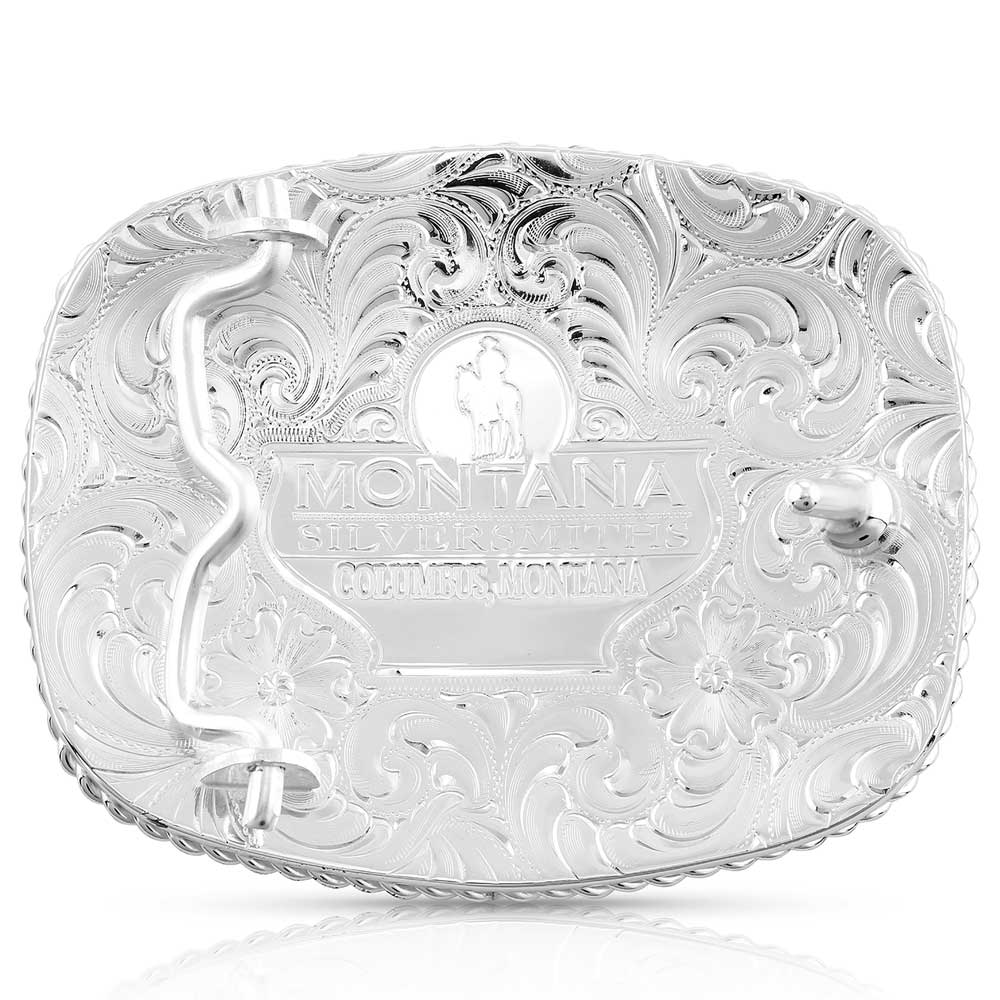 Rippling Waters Custom Belt Buckle - Personalized Western Style Buckle for Cowboy Boots & Jeans - Perfect for Rodeo, Country Music Festivals & Western Fashion