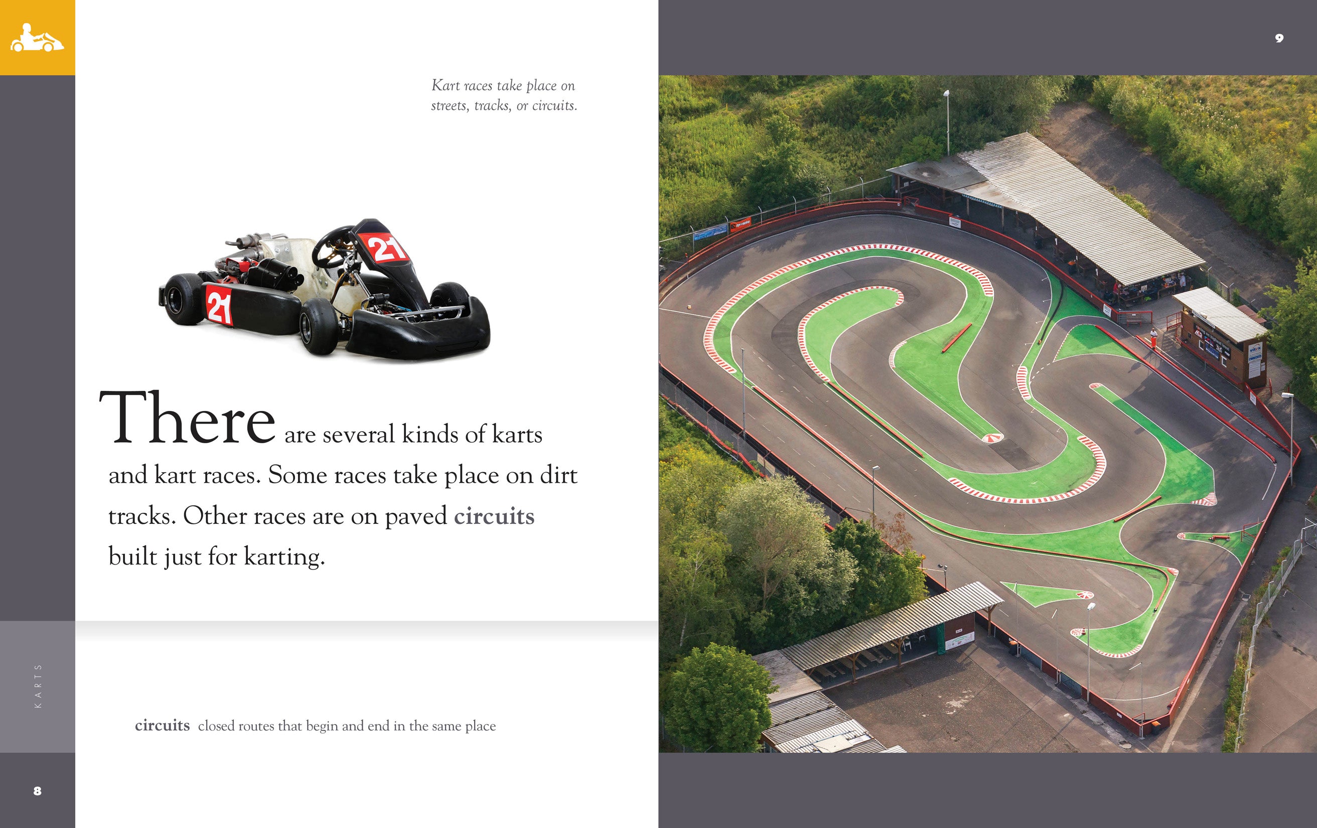 Karts 9781640262881 - High-Speed Racing Karts for Kids & Adults - Perfect for Indoor & Outdoor Track Racing