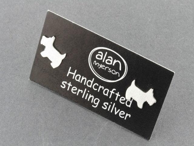 Premium Sterling Silver Dog Stud for Terriers - Perfect for Pet Jewelry & Dog Accessories