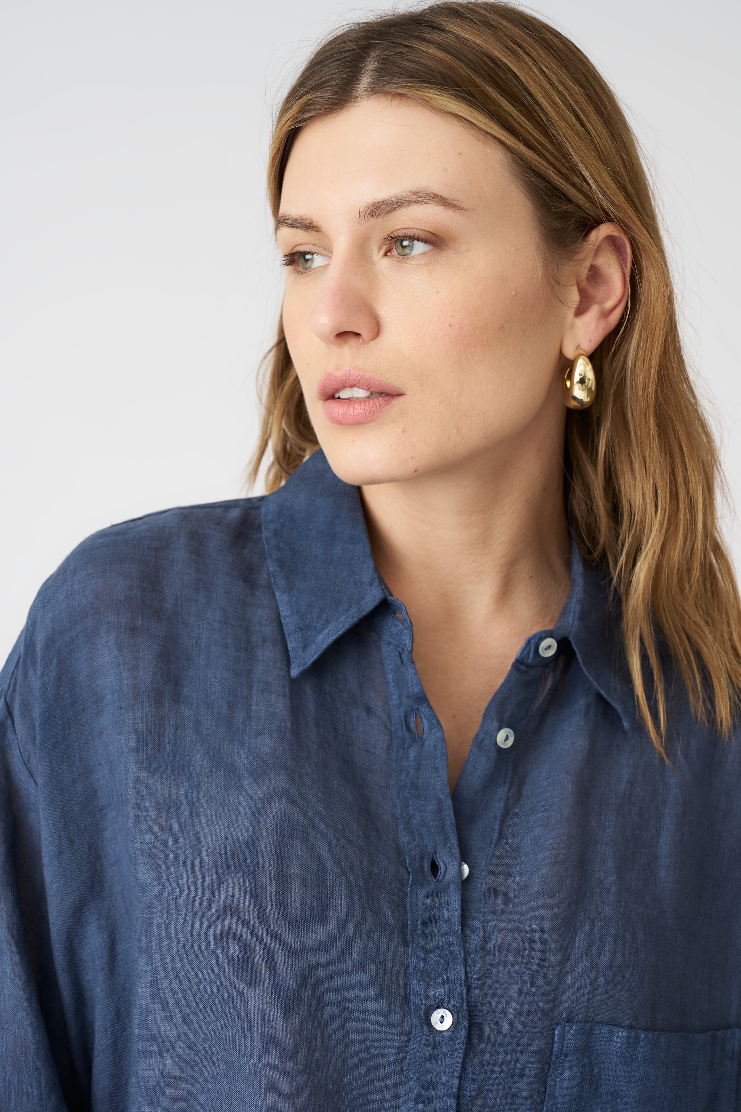 Oversized Shirt Dress for Women - Stylish Long Sleeve Button Down Tunic Top - Perfect for Casual Outfits, Workwear & Layering | Fashionable Loose Fit Shirt Dress for Everyday Wear