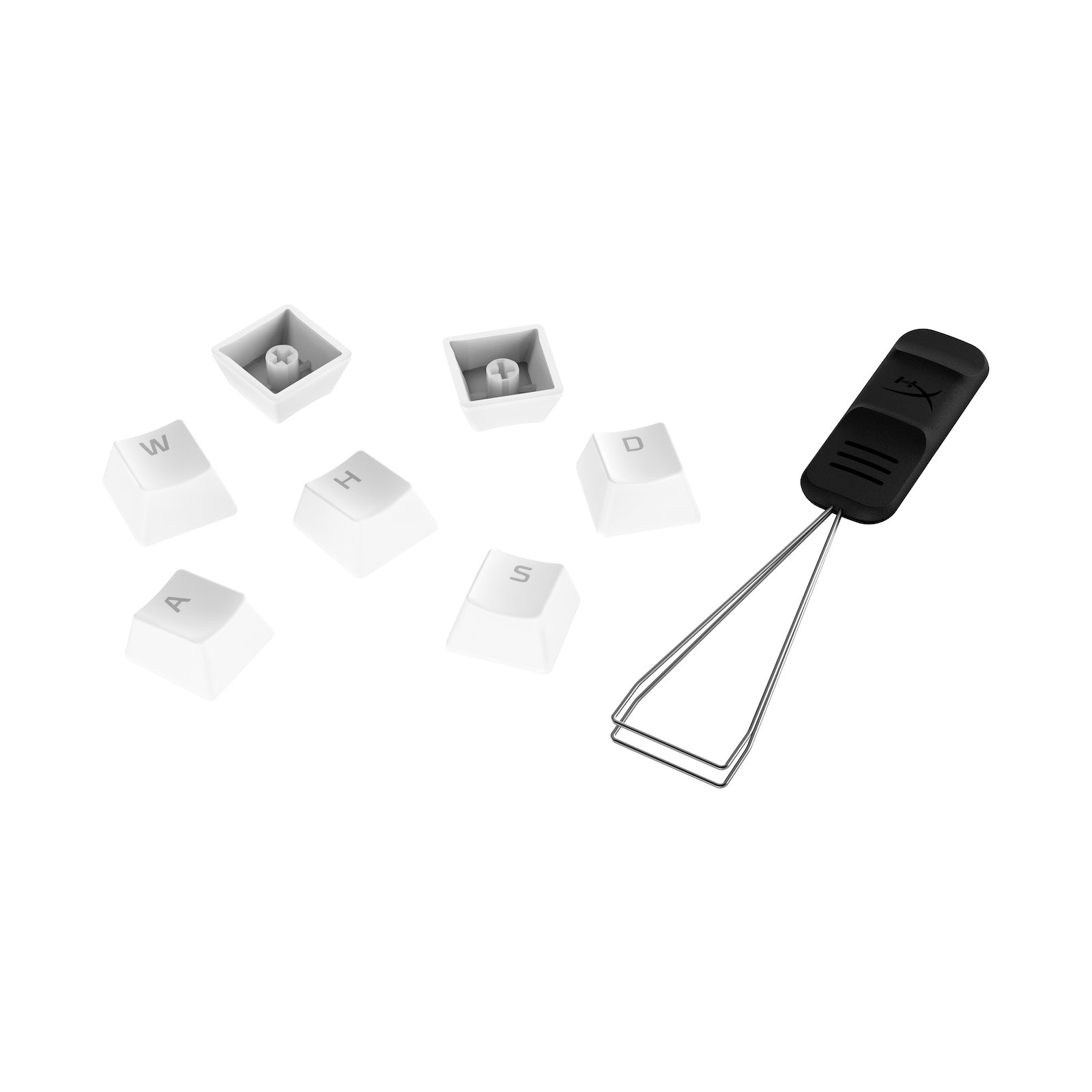 HyperX Full Key Set Keycaps - PBT Double-Shot Keycaps for Mechanical Keyboards - Perfect for Gaming, Typing, and Office Work