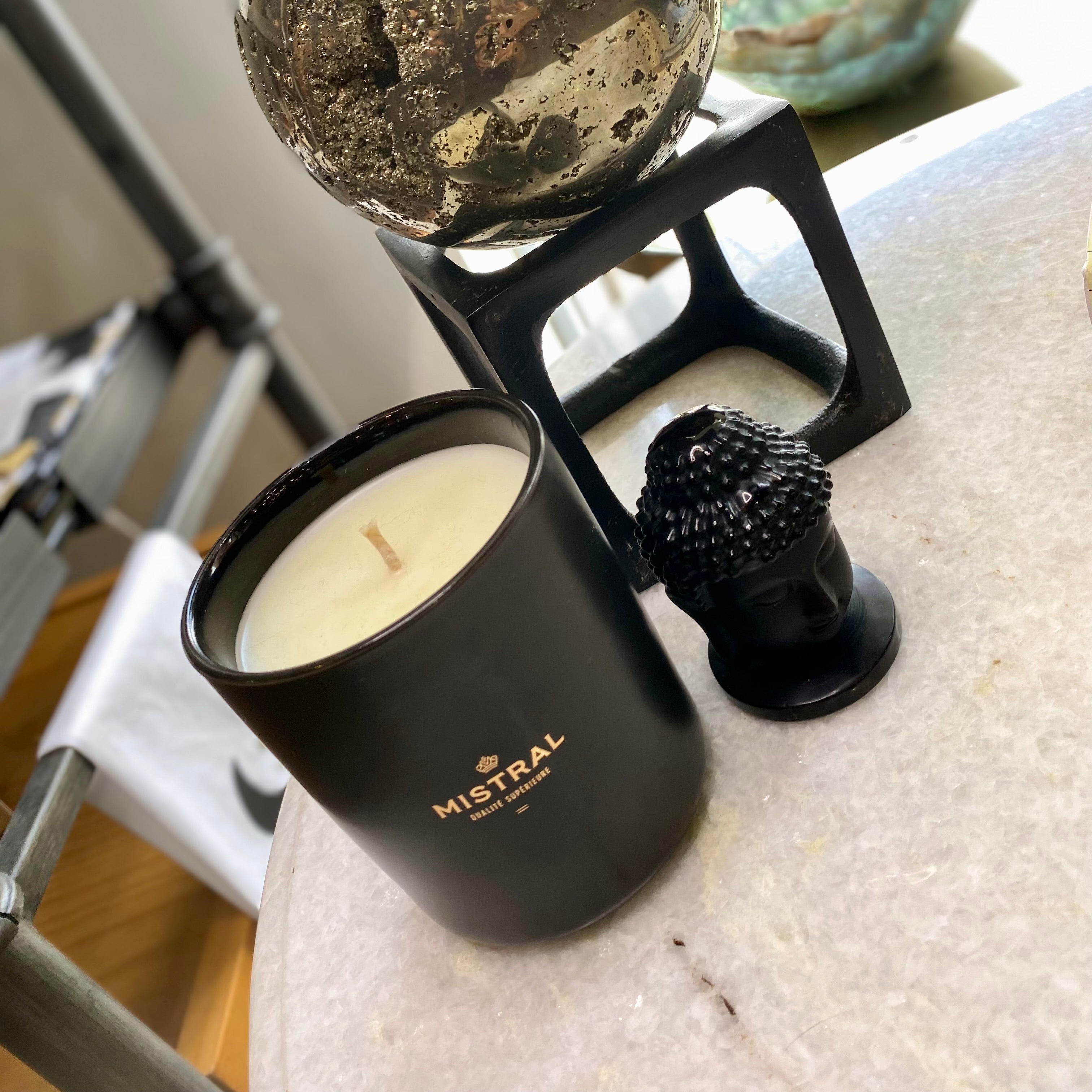 Mistral Ceramic Candles - Handmade Scented Soy Wax Candles for Home, Relaxation & Gifts | Aromatherapy, Meditation, Romantic Ambiance