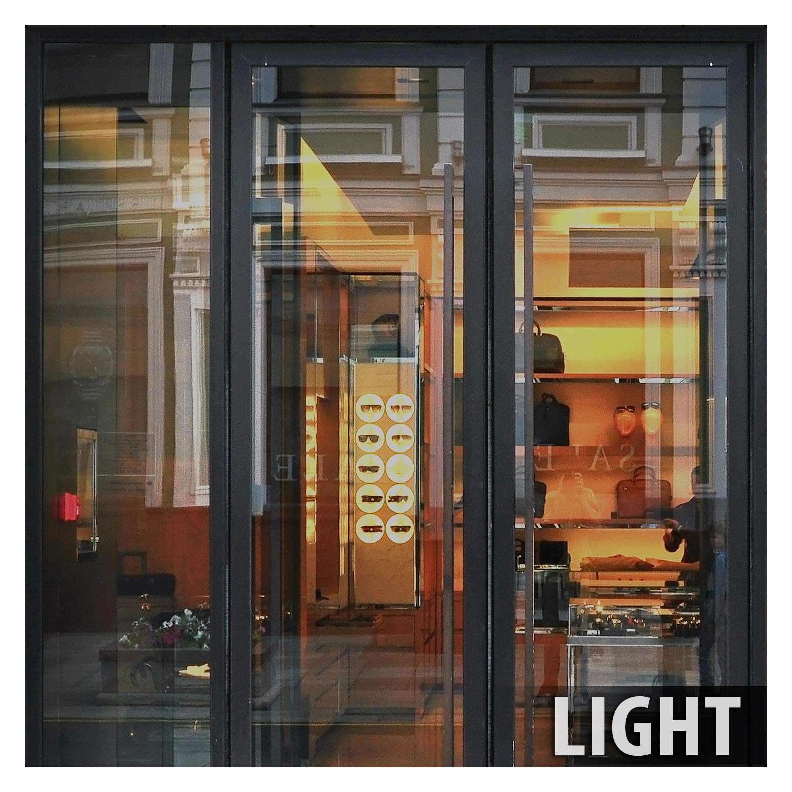 BDF BRZ50 Bronze Window Film - 12in x 14ft Sun Control & Heat Blocking for Home & Office Windows | UV Protection, Glare Reduction, Energy Saving Solution