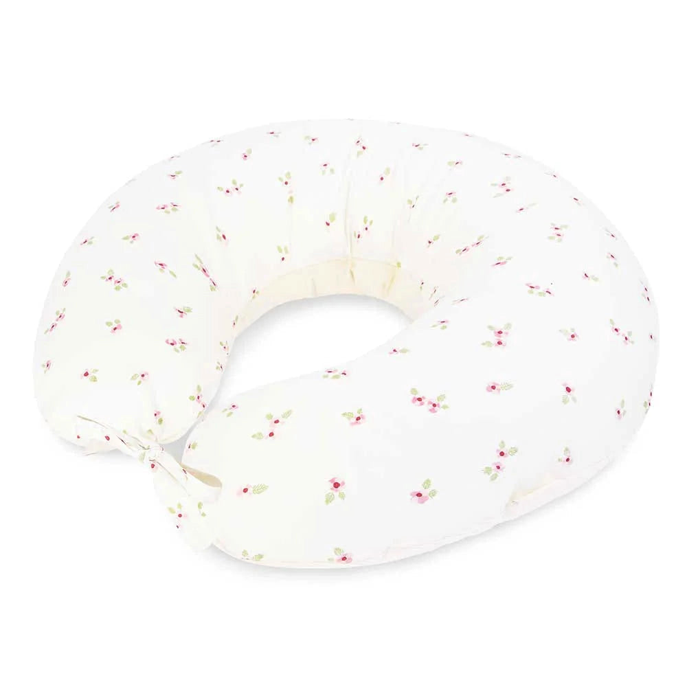 Avery Row Nursing Pillow - Comfortable & Supportive Breastfeeding Pillow for New Moms | Perfect for Nursing, Bottle Feeding & Tummy Time | Soft Anemone Print Design