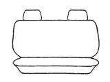 Custom Canvas Seat Covers for Toyota Land Cruiser (1998-2023) - Durable Front & Rear Car Seat Protectors for Off-Roading, Camping & Daily Driving