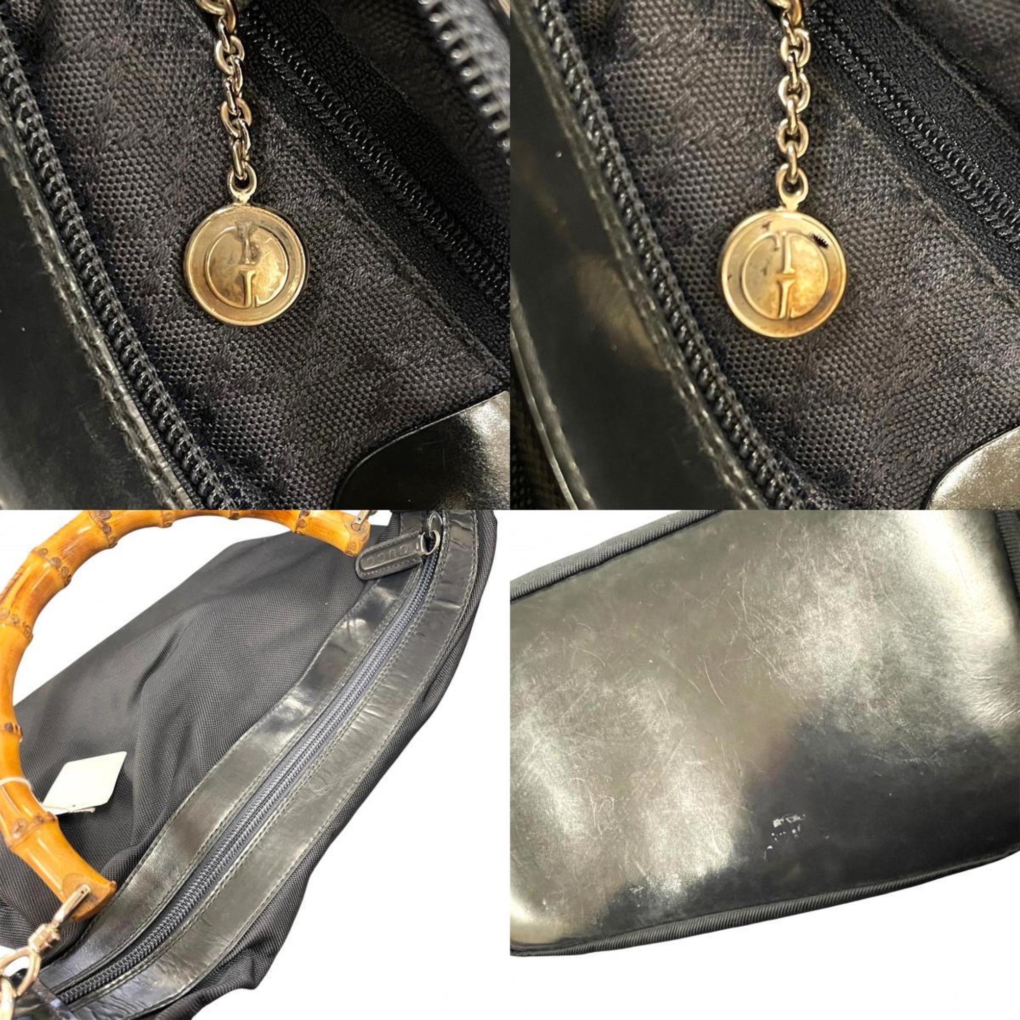 Stylish Bamboo Handle Canvas Shoulder Bag for Women - Lightweight Eco-Friendly Tote Purse - Perfect for Shopping, Travel & Everyday Use