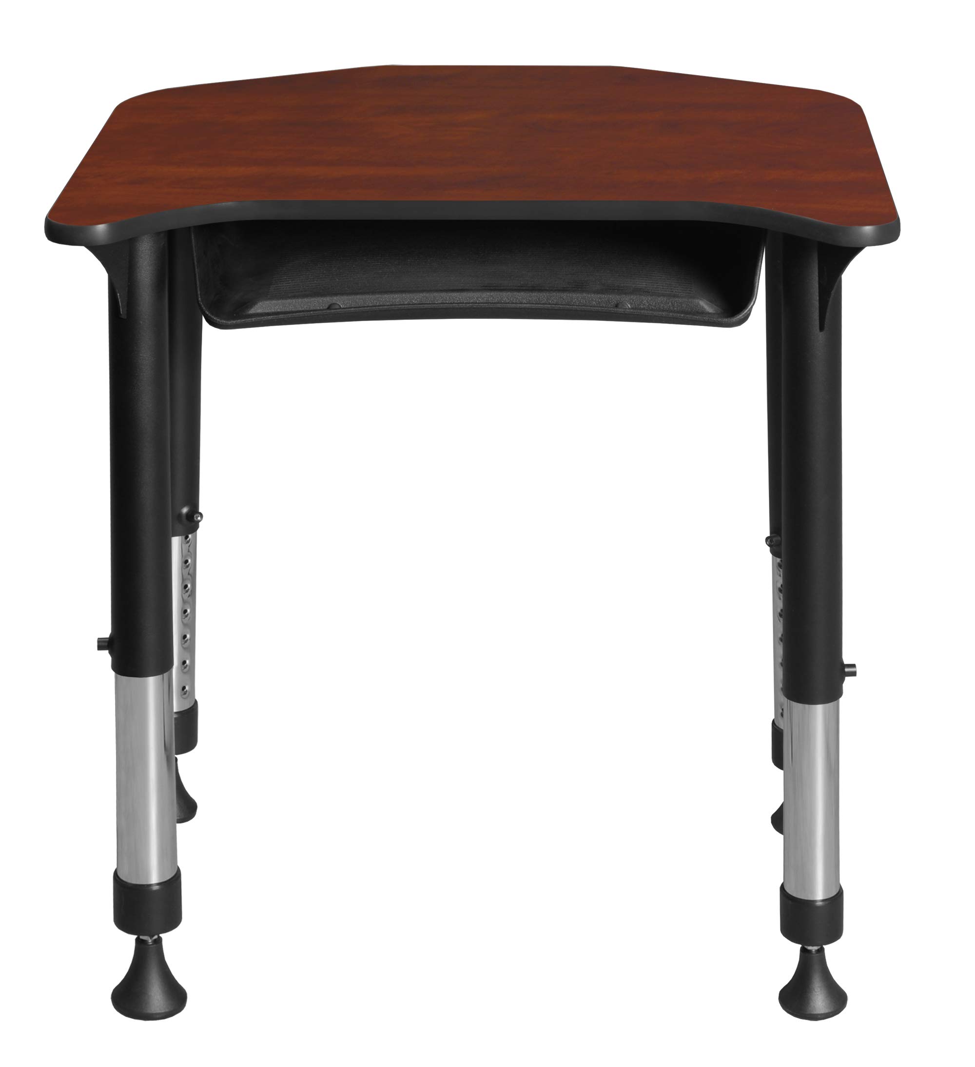 Regency Ferris Height Adjustable School Desk with Storage - 26