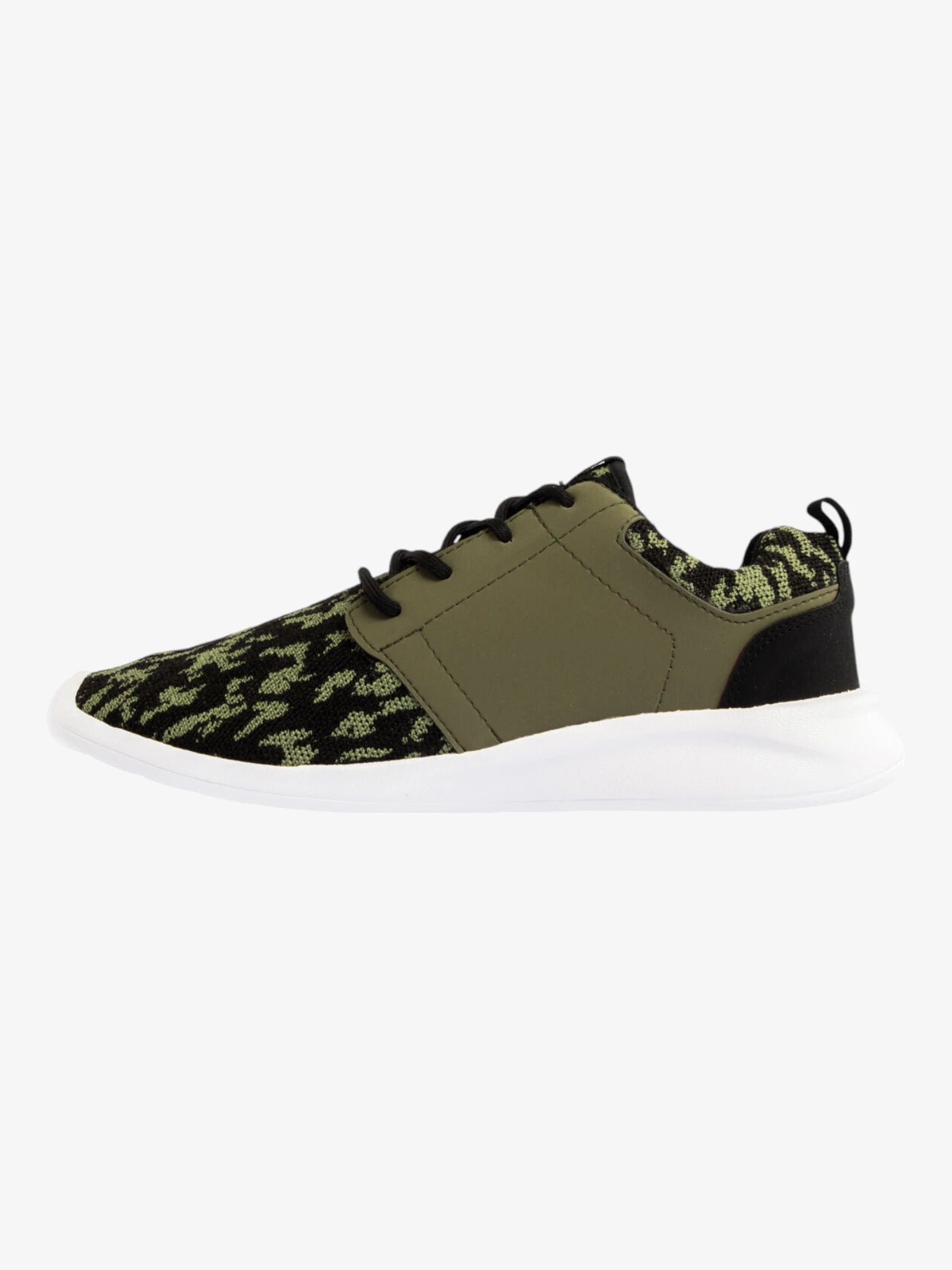 DC Midway Sn Knit Sneakers - Camouflage Green Men's Skate Shoes for Street Style & Casual Wear | Comfortable & Durable for Skateboarding & Everyday Use