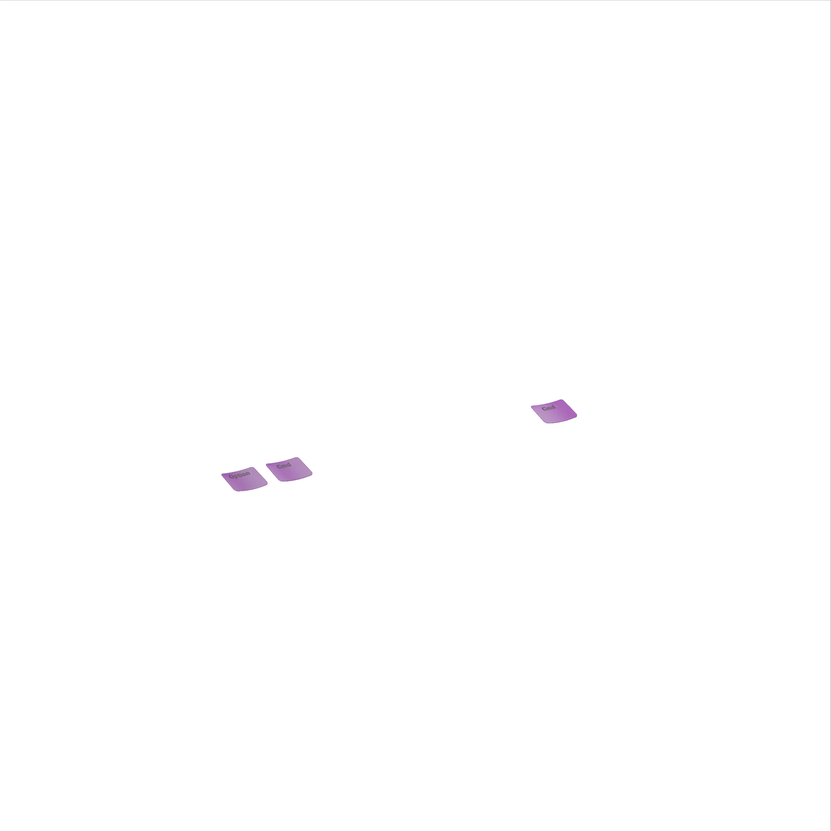 Epic Purple Keycaps for Mechanical Keyboards - Durable PBT Keycaps for Gaming & Typing - Perfect for PC, Mac & Laptop Keyboards (US Layout)