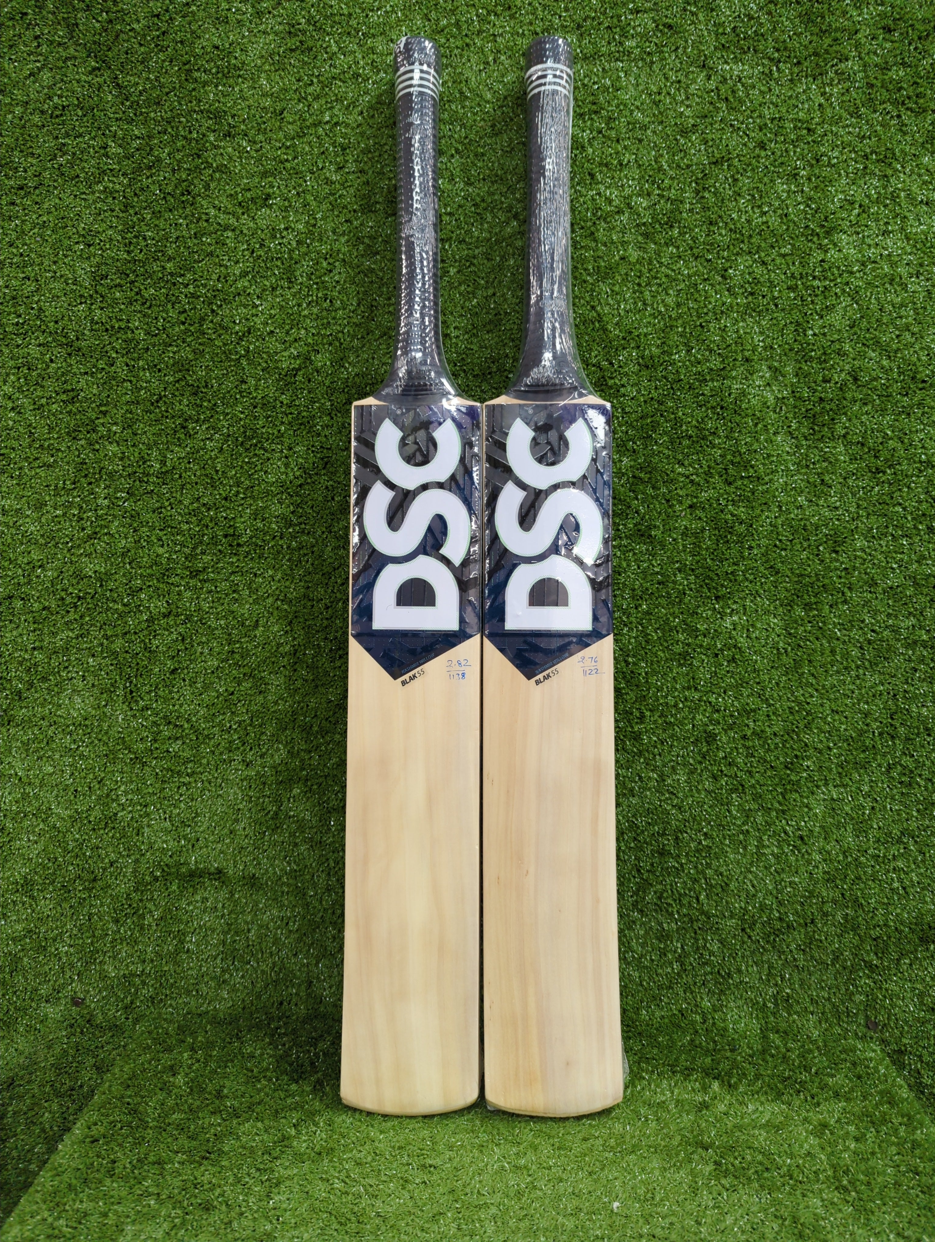 Premium DSC BLAK 55 Adult Cricket Bat - Kashmir Willow with Perfect Weight Balance - Ideal for Club Matches & Professional Practice Sessions