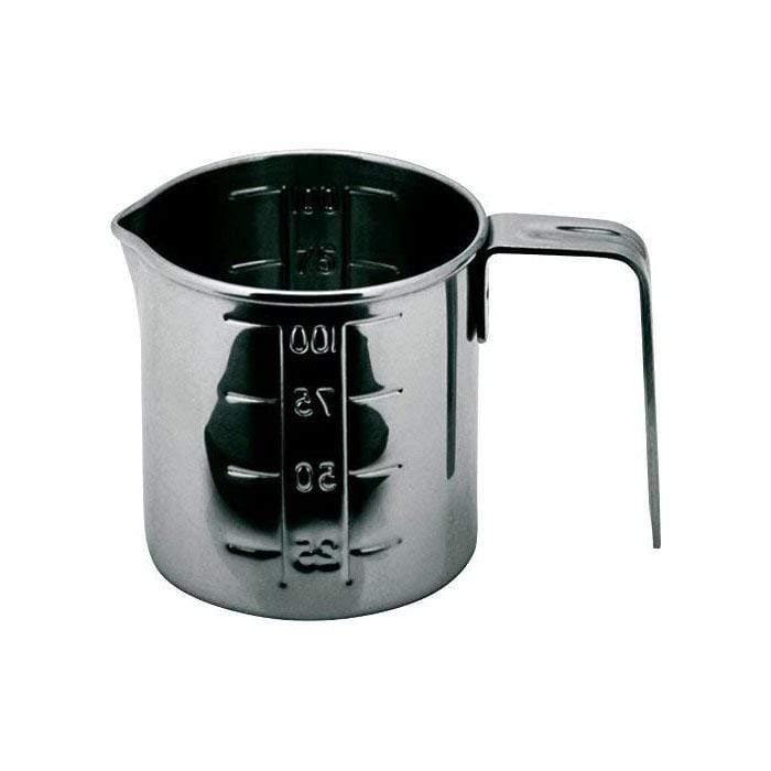 Ichibishi Stainless Steel Nestable Measuring Cups Set - 4-Piece Stackable Kitchen Measuring Cups for Baking, Cooking & Liquid Ingredients | Dishwasher Safe & Space Saving Design