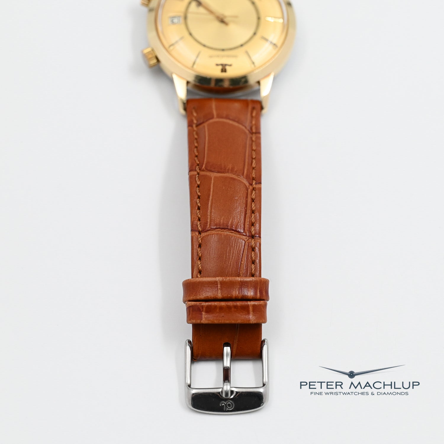 Jaeger-LeCoultre Memovox Alarm Watch - Luxury Automatic Mechanical Timepiece with Alarm Function for Men - Perfect for Business Meetings & Special Occasions