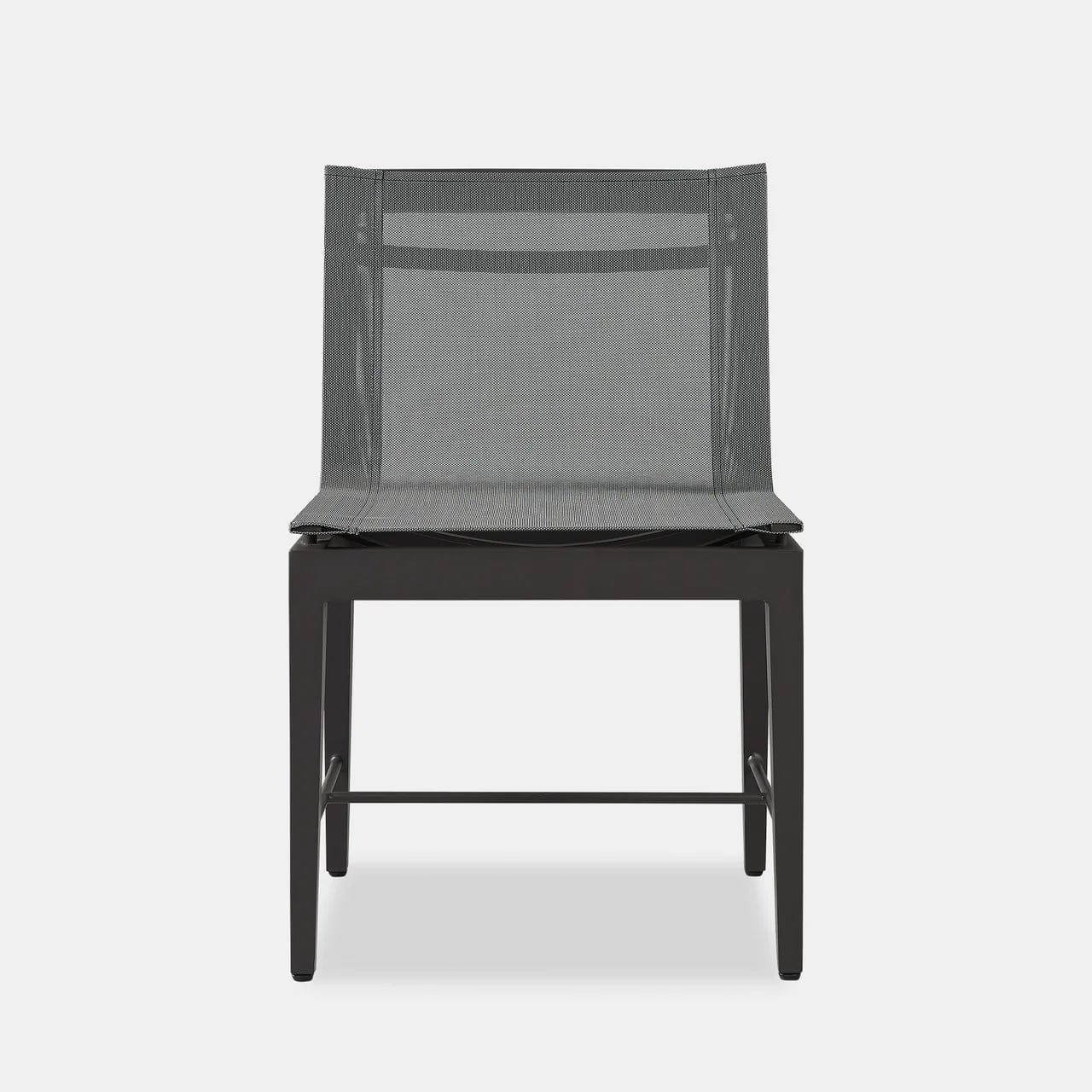 Byron Aluminum Outdoor Dining Chair - Lightweight & Weather-Resistant Patio Furniture for Garden, Poolside, and Backyard Dining