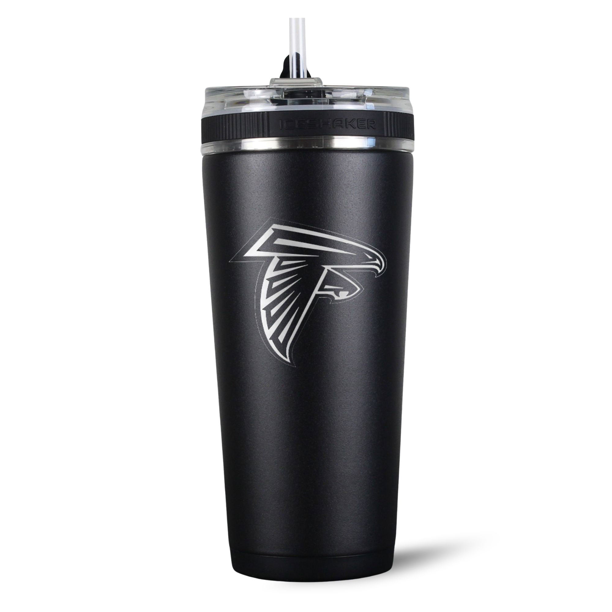 Official Atlanta Falcons 26oz Insulated Flex Water Bottle - Durable, Leak-Proof Sports Bottle for Football Games, Gym & Outdoor Activities