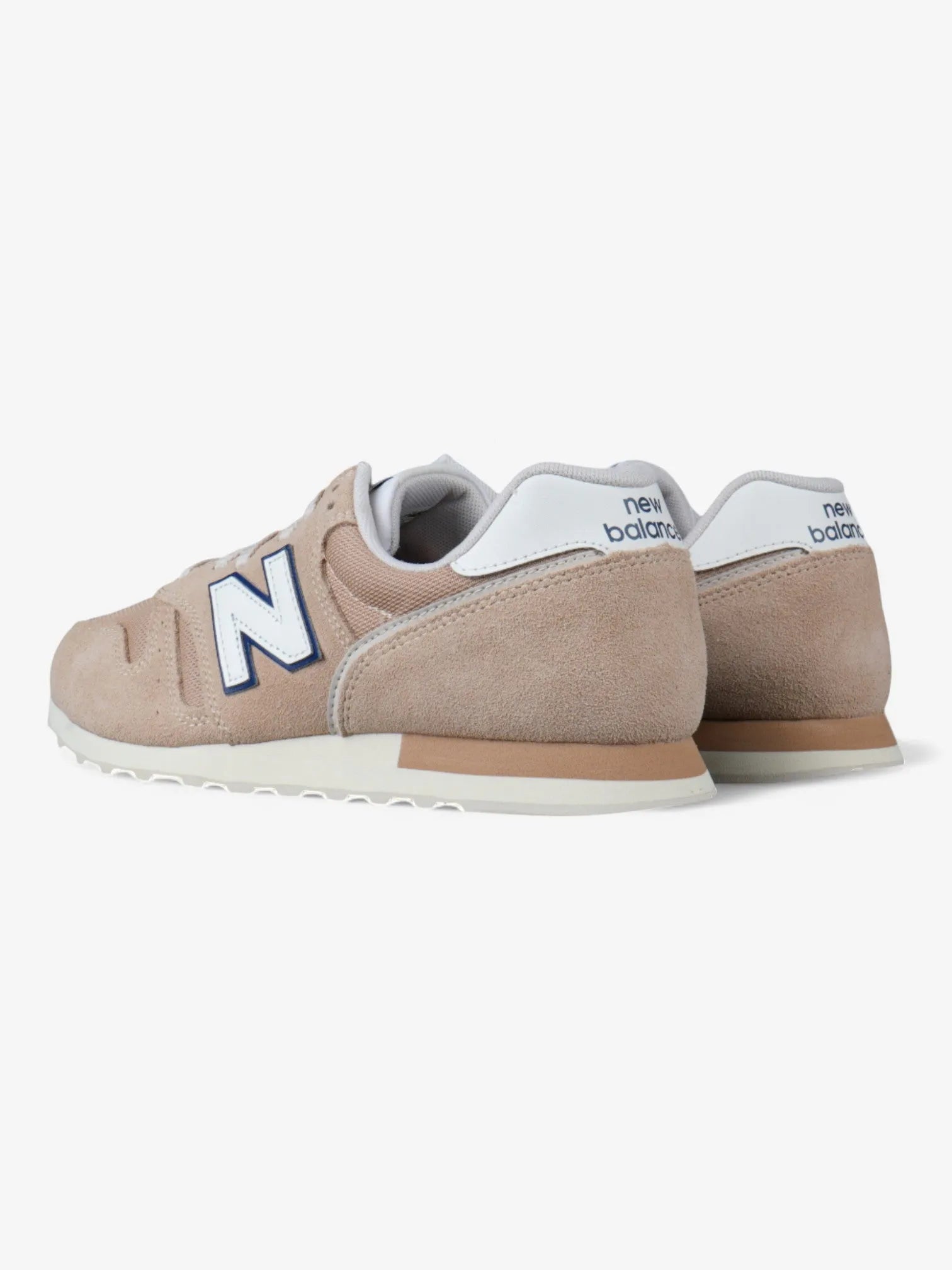 New Balance 373 Women's Sneakers - Beige & White Casual Shoes for Walking, Running & Everyday Comfort