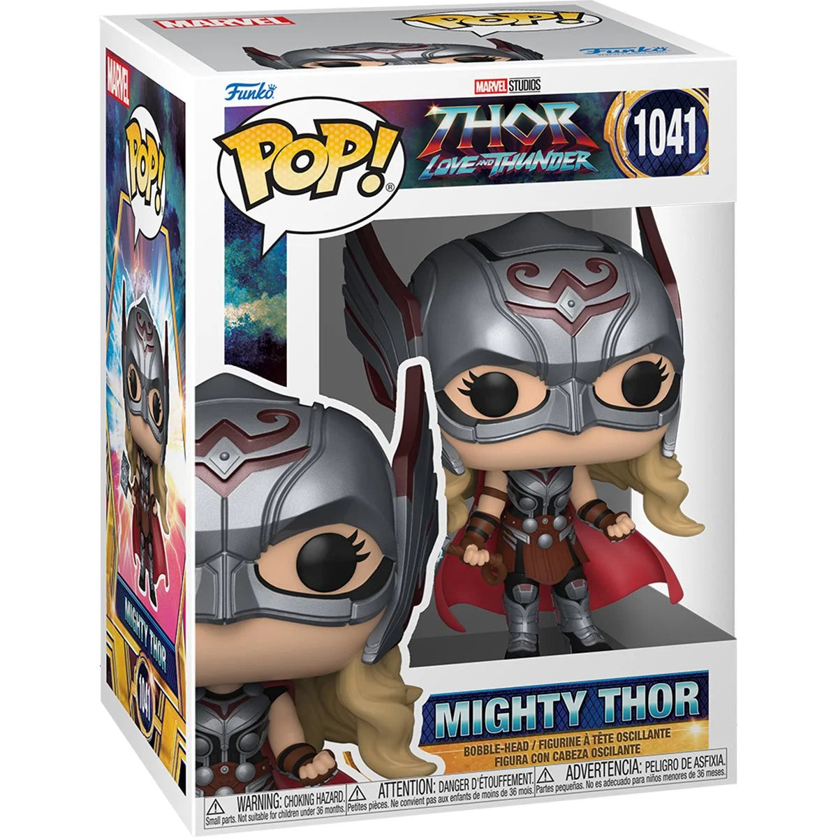 Marvel Thor Love and Thunder: Mighty Thor Action Figure - Collectible Superhero Toy for Kids & Adults - Perfect for Display, Gifts, and Marvel Movie Fans