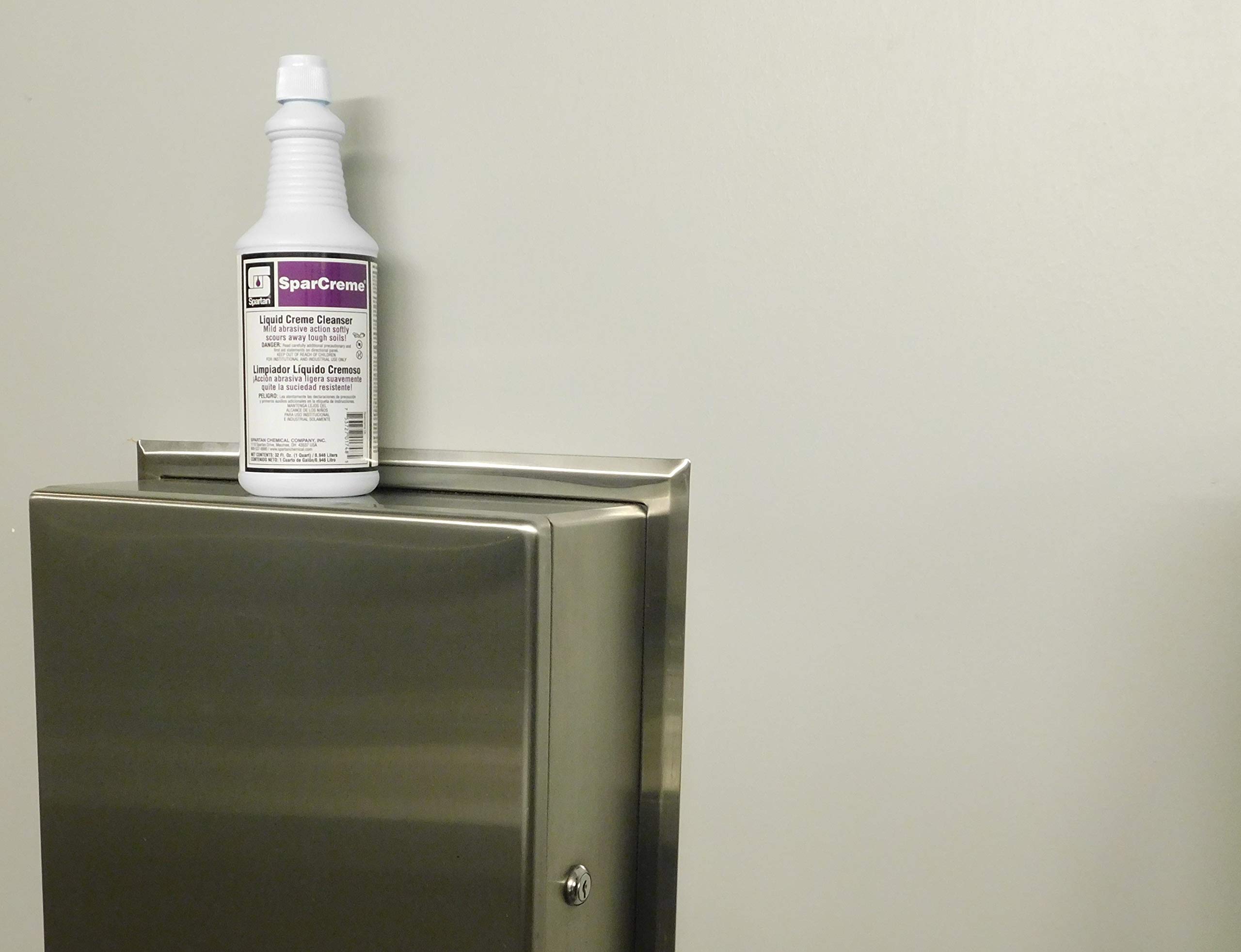 SparCreme Heavy-Duty Restroom Cleaner #732003 - 12 Quarts per Case (1 Case) - Ideal for Commercial Bathrooms, Hospitals, and High-Traffic Areas