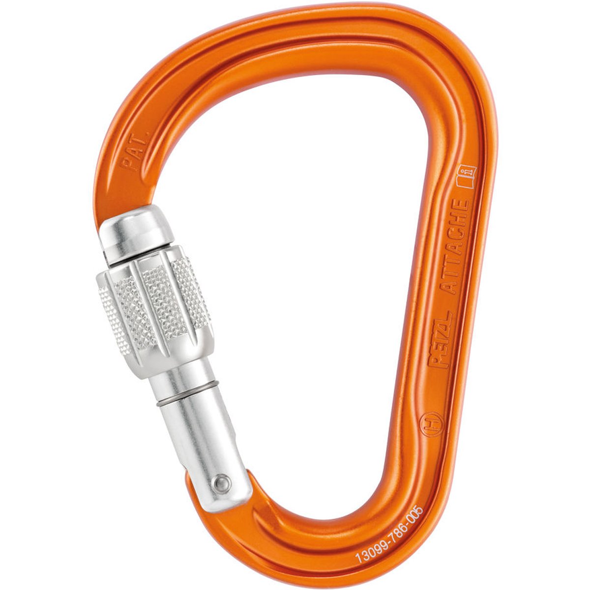 Secure Attache Screw Lock Carabiner - Heavy Duty Climbing Clip for Outdoor Gear, Hiking, Backpacking & Keychains